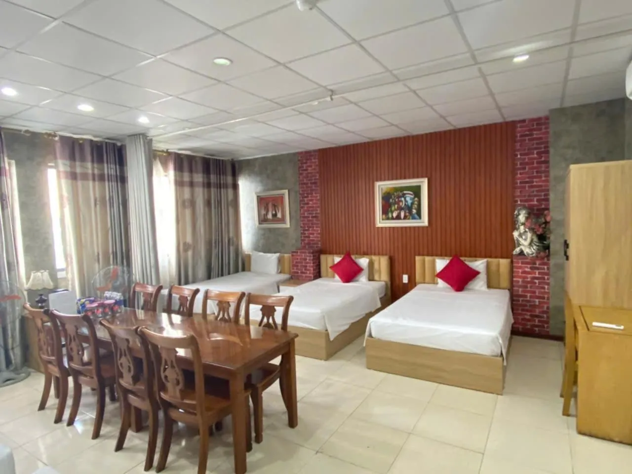 Bed in Moon Hotel Cau Giay