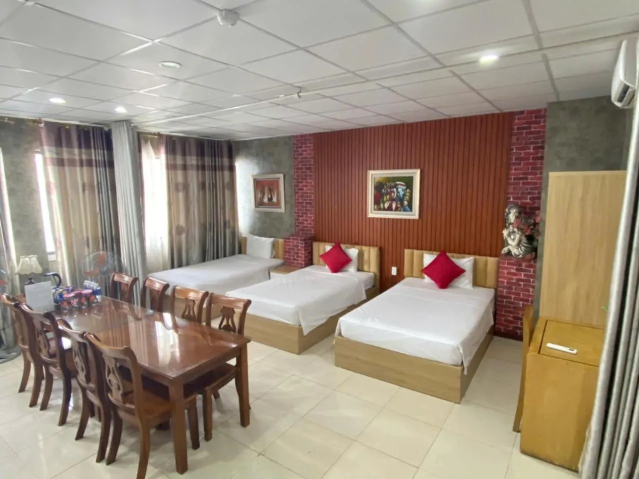 Bed in Moon Hotel Cau Giay