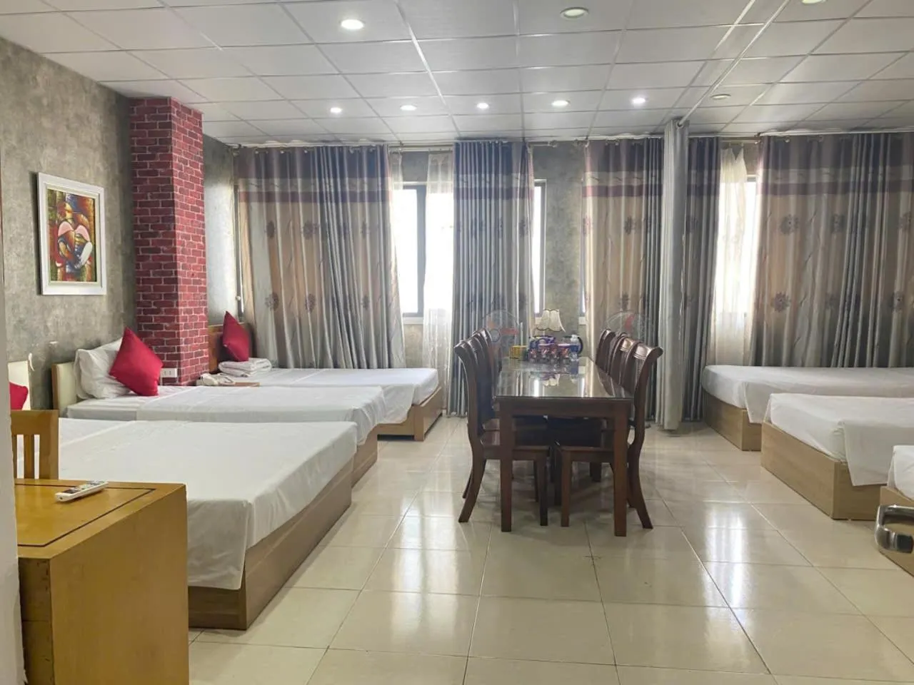 Bed in Moon Hotel Cau Giay