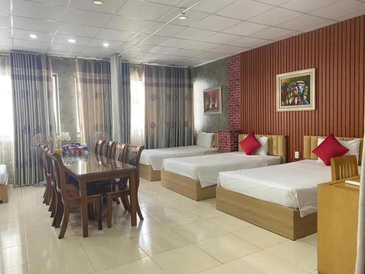 Bed in Moon Hotel Cau Giay