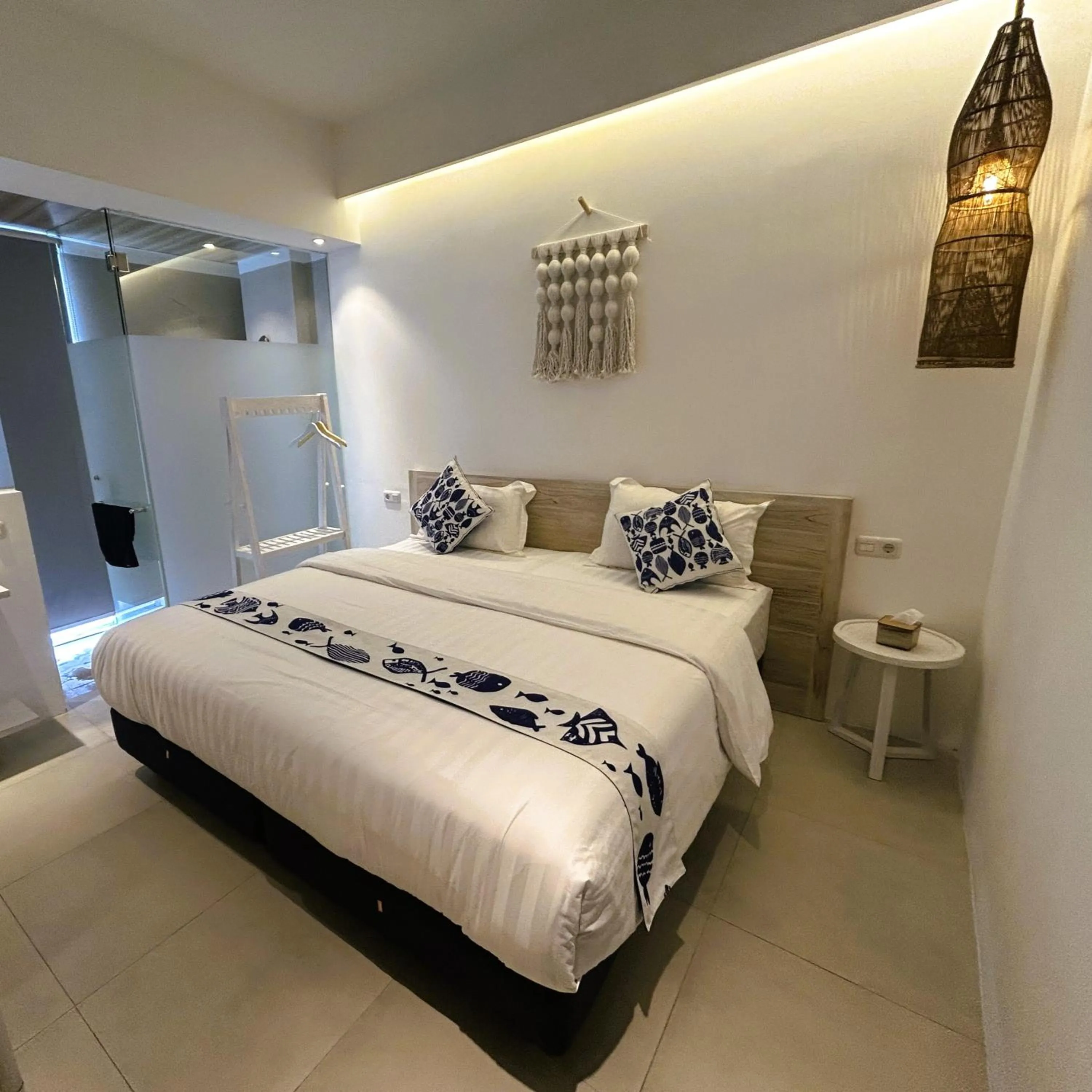 Bed in Little Mykonos