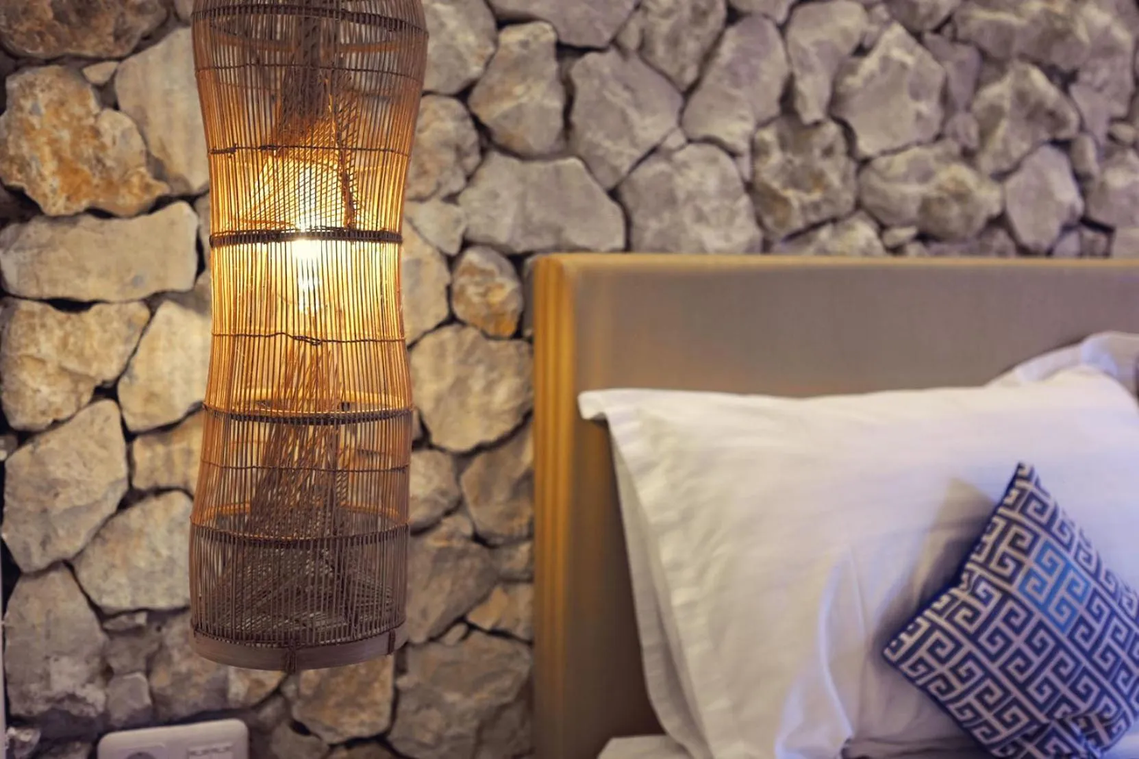 Bed in Little Mykonos