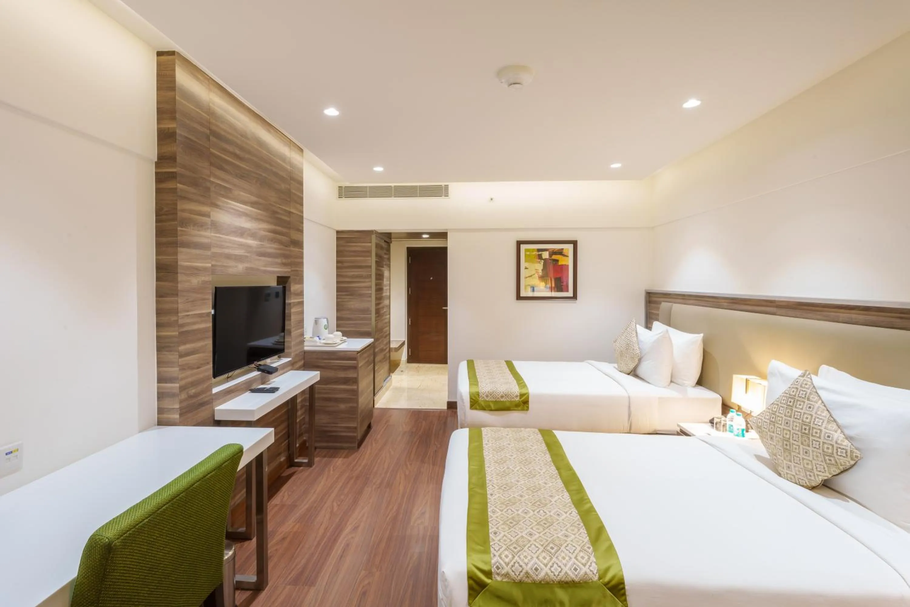 Bed in Pharos Hotels