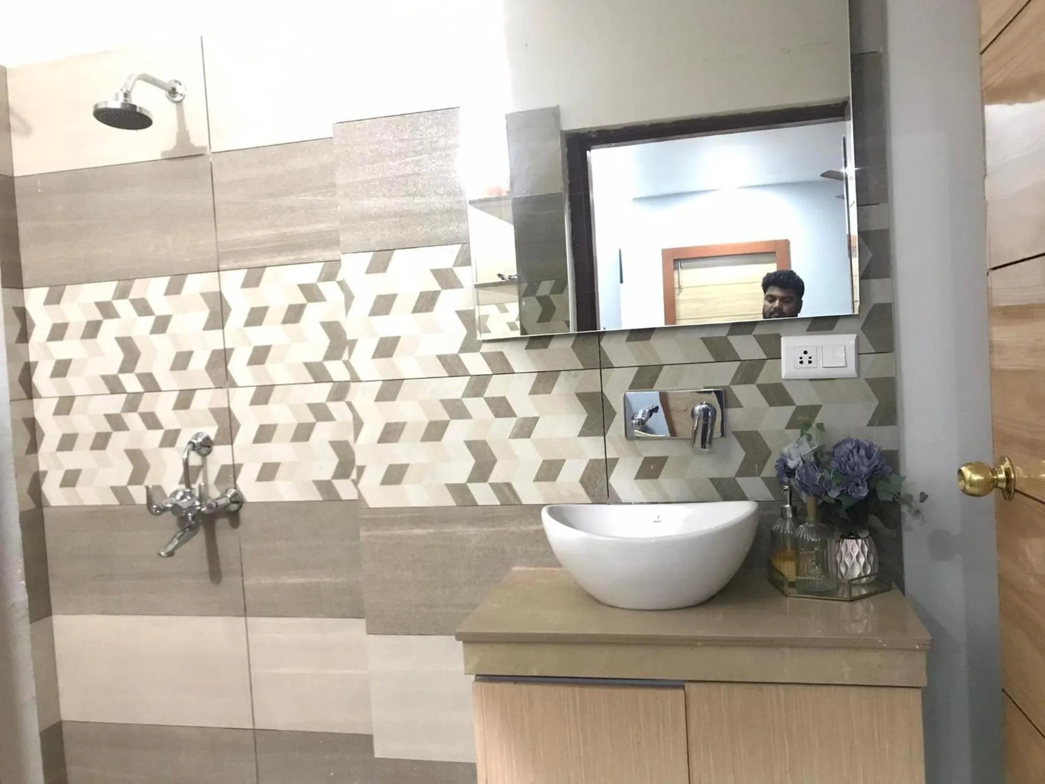 Bathroom in Mariya Condo hotel