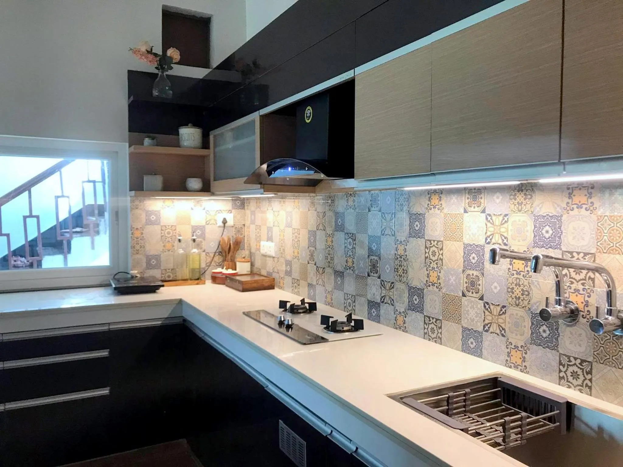 Kitchen or kitchenette in Mariya Condo hotel