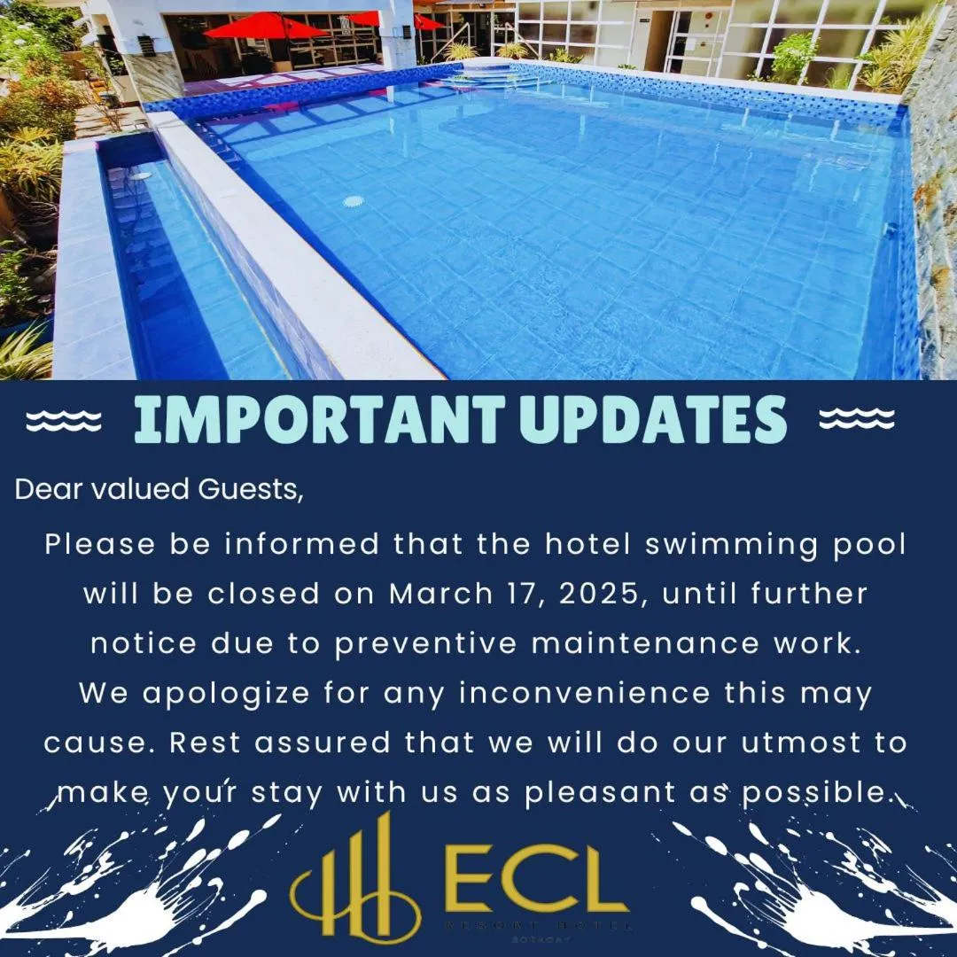 Swimming pool in ECL Resort Hotel Boracay