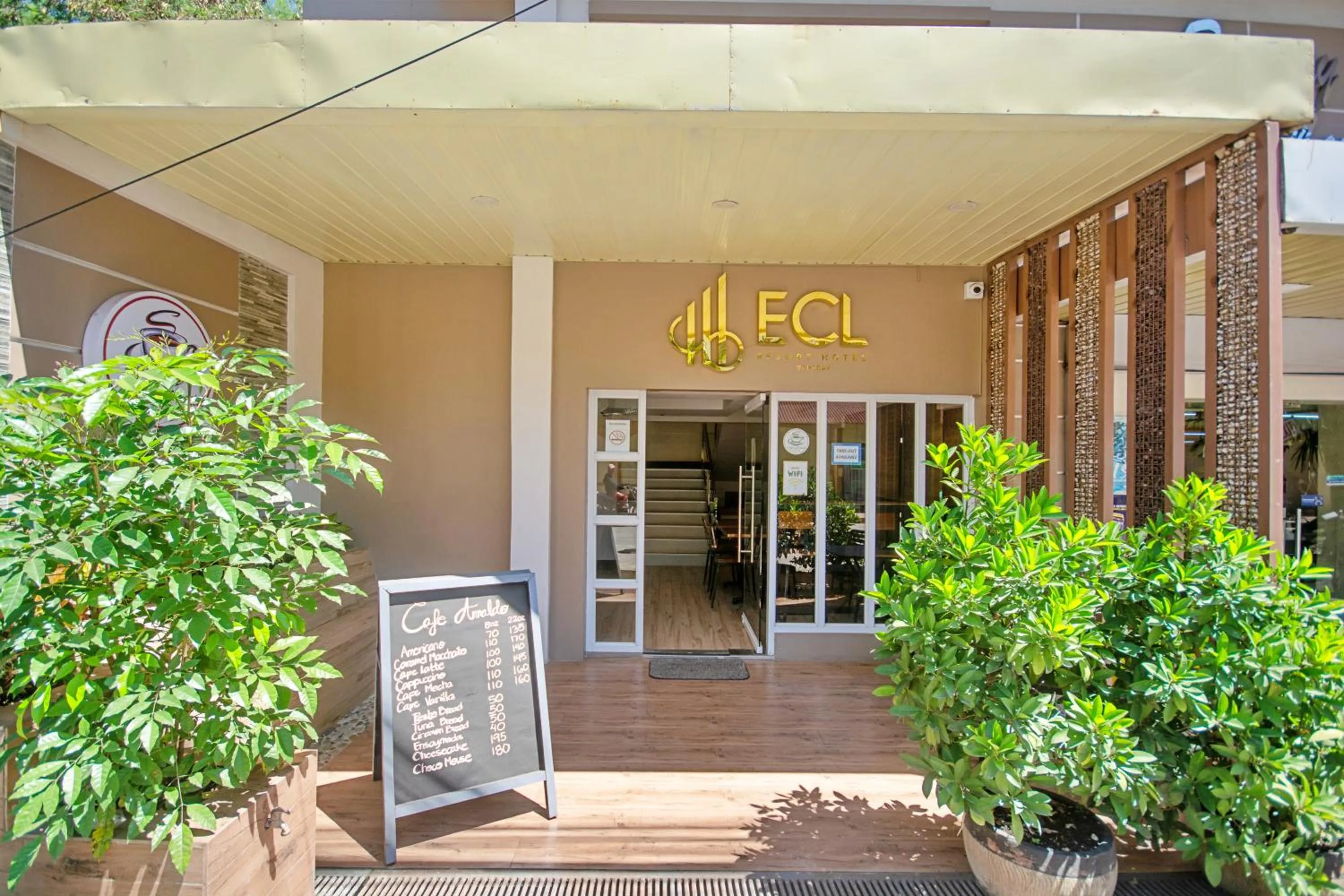 Facade/entrance in ECL Resort Hotel Boracay
