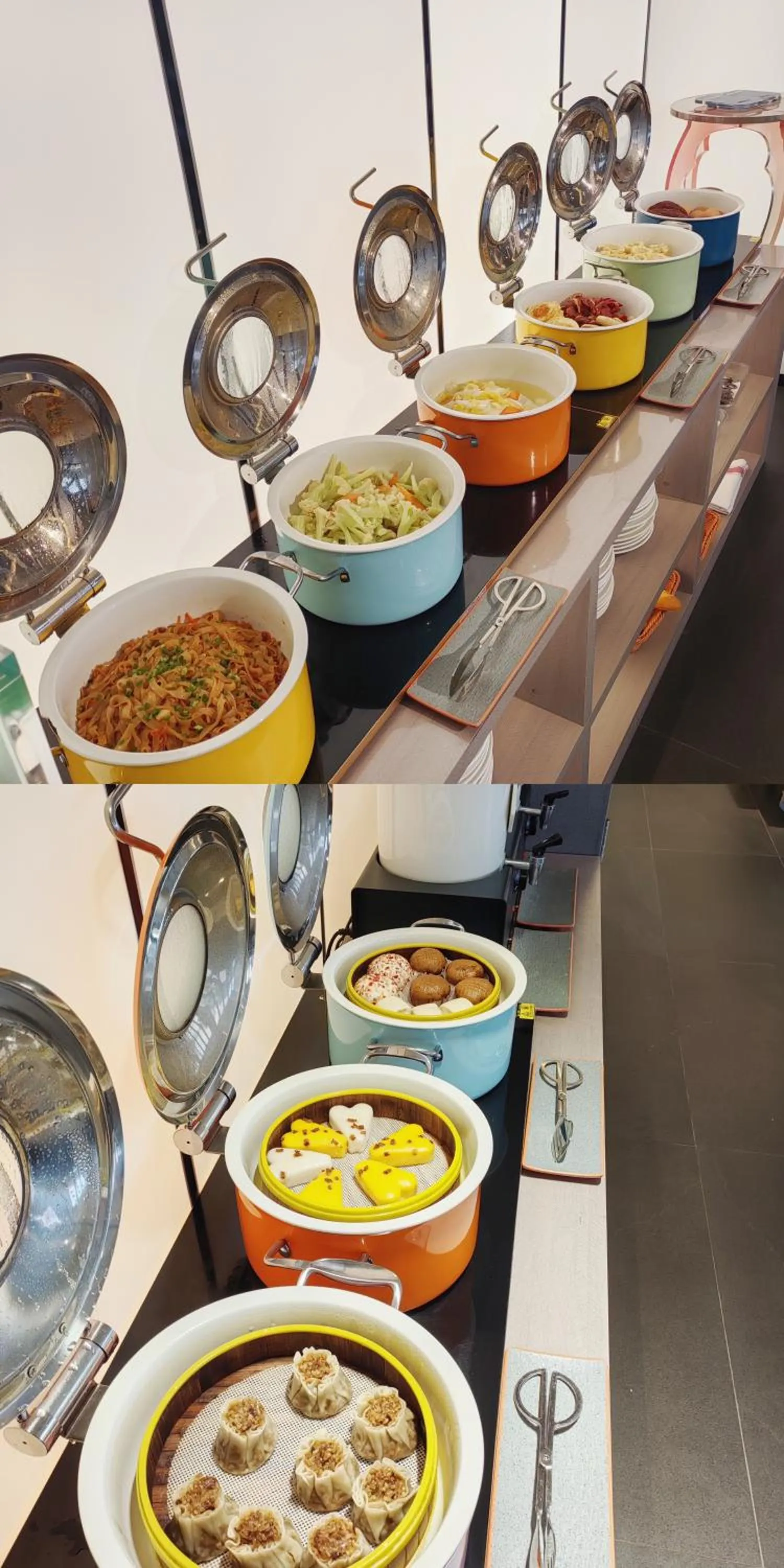 Buffet breakfast in Riverside Wing Hotel Guilin