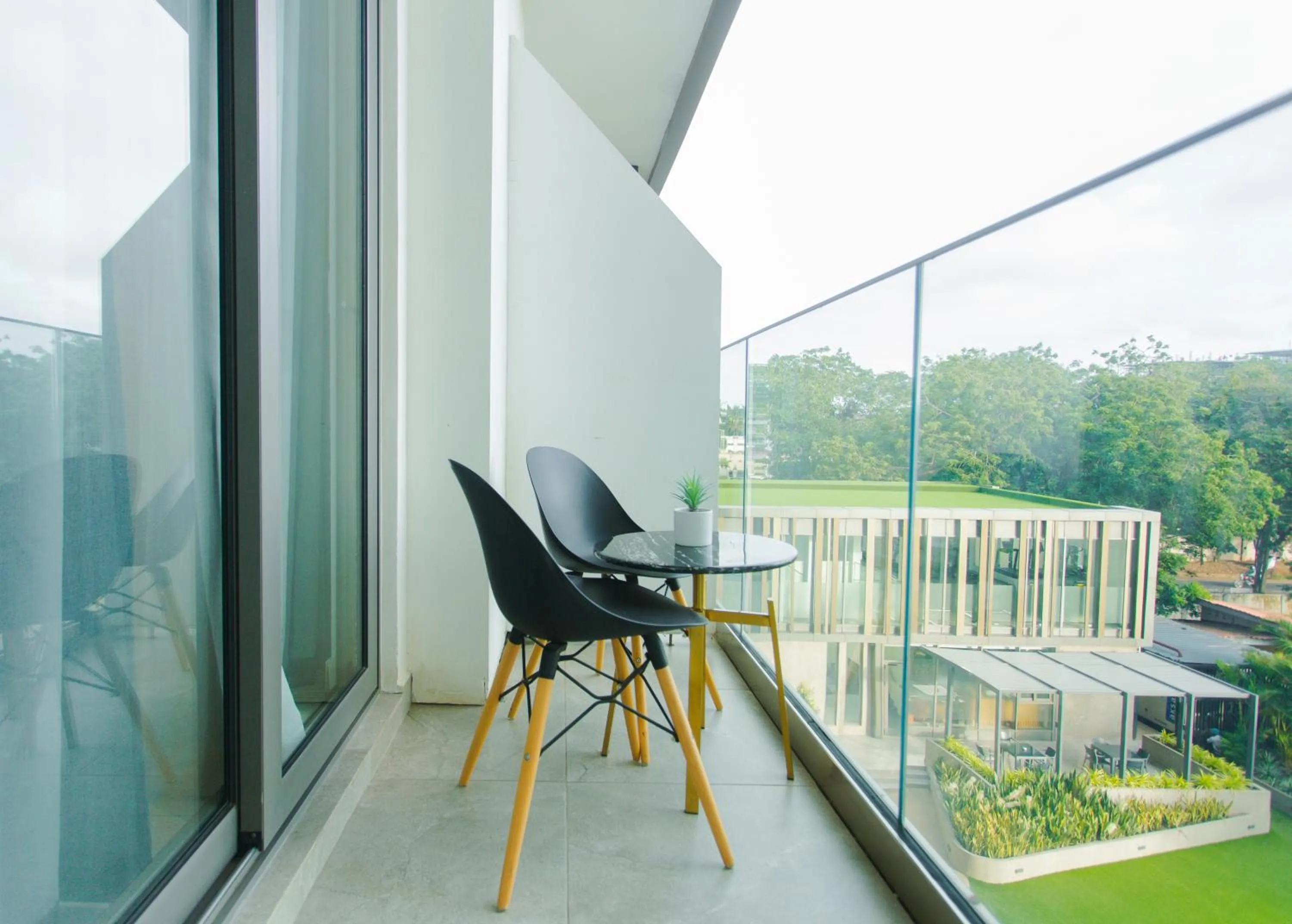 Balcony/Terrace in Accra Luxury Apartments @ The Lennox