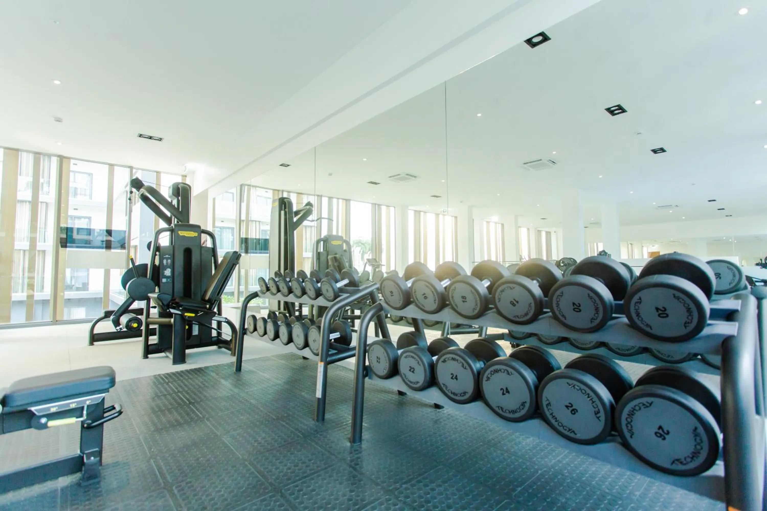 Fitness centre/facilities in Accra Luxury Apartments @ The Lennox