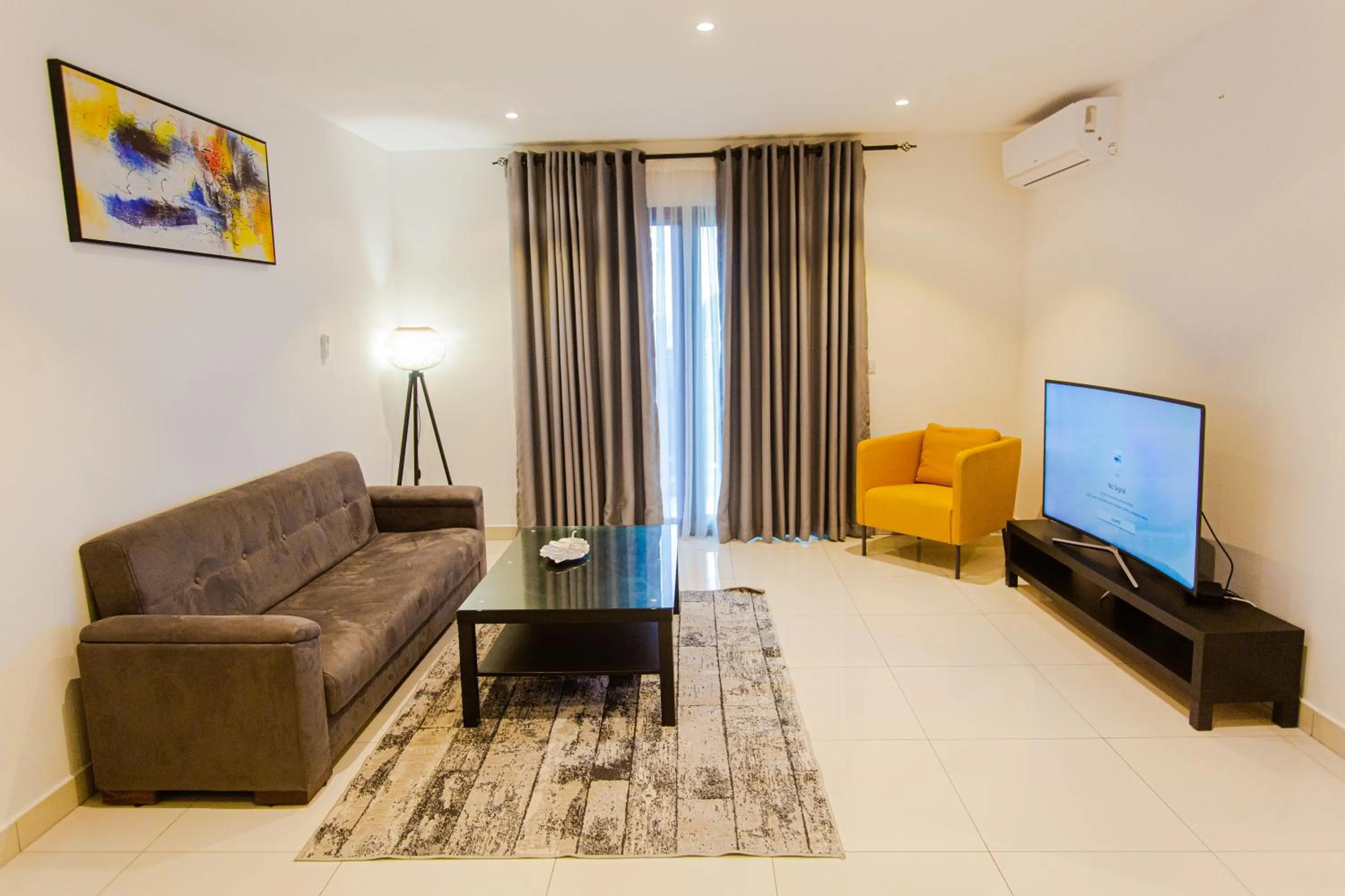Living room in Accra Luxury Apartments @ The Lennox