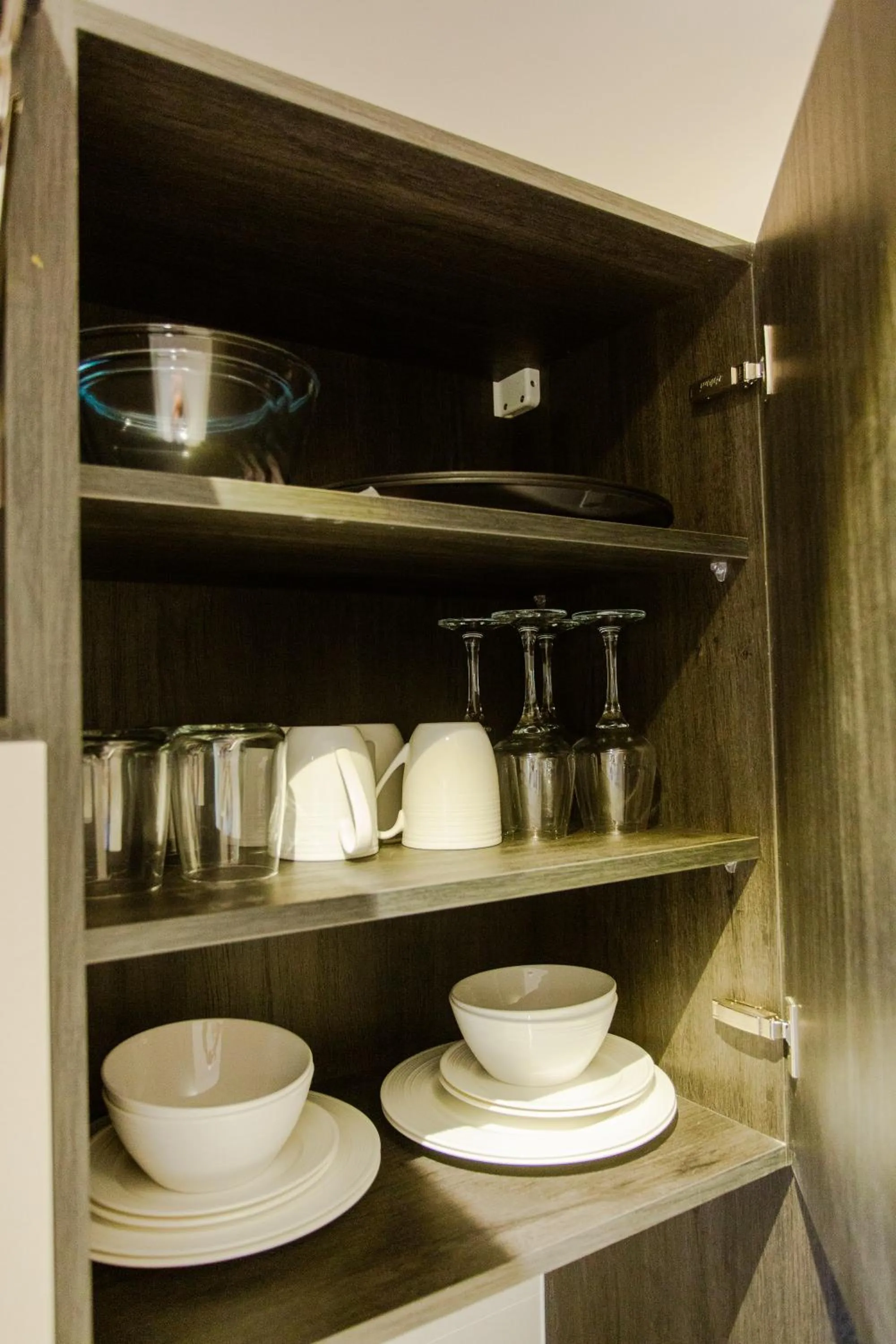 Kitchen or kitchenette in Accra Luxury Apartments @ The Lennox