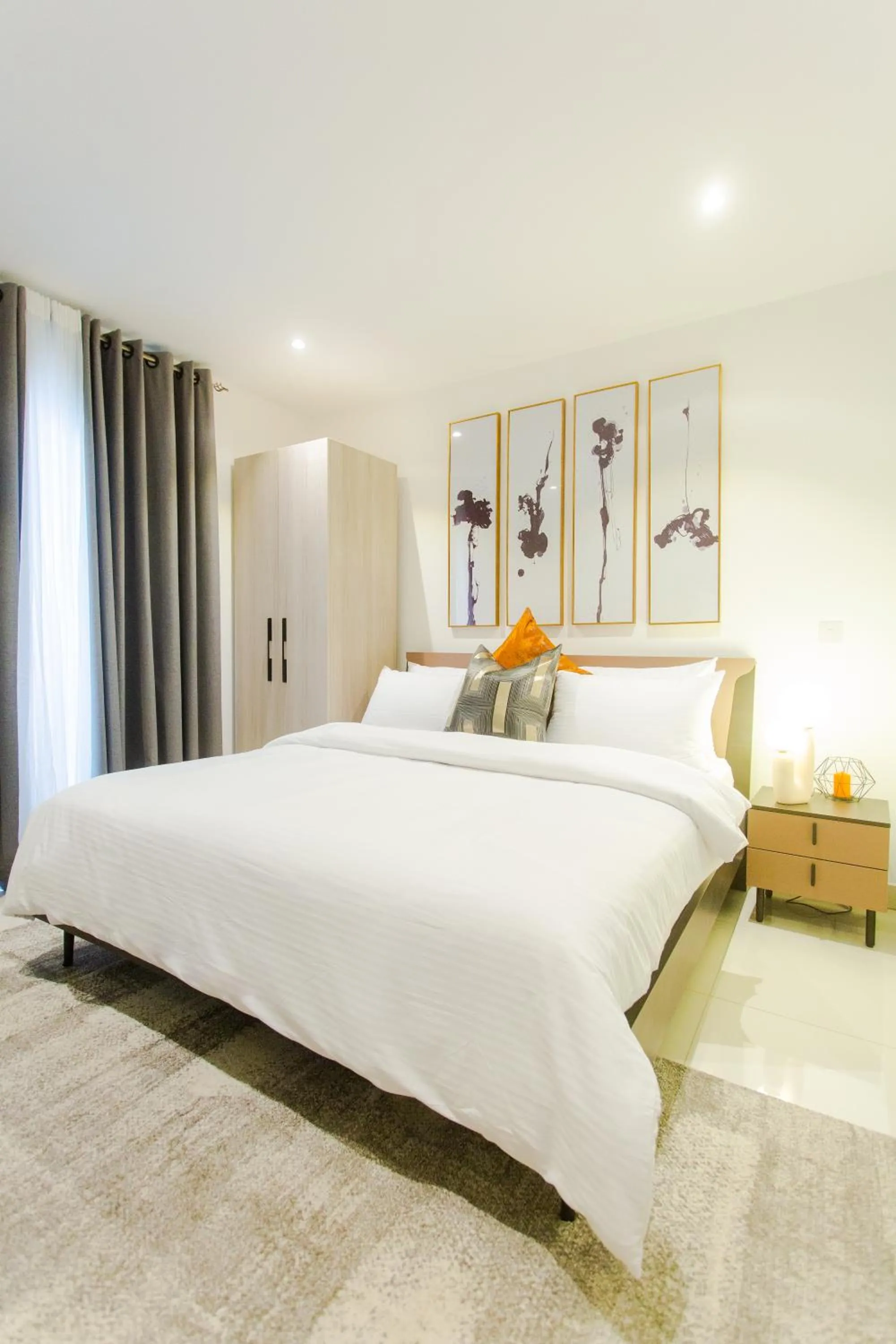 Bed in Accra Luxury Apartments @ The Lennox