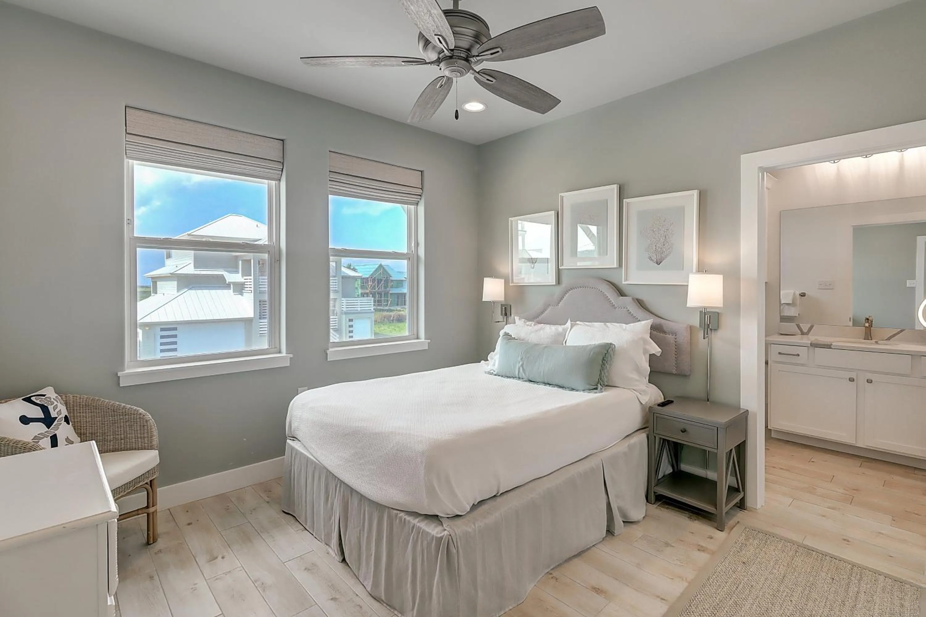 Bed in BeachHouse Bliss