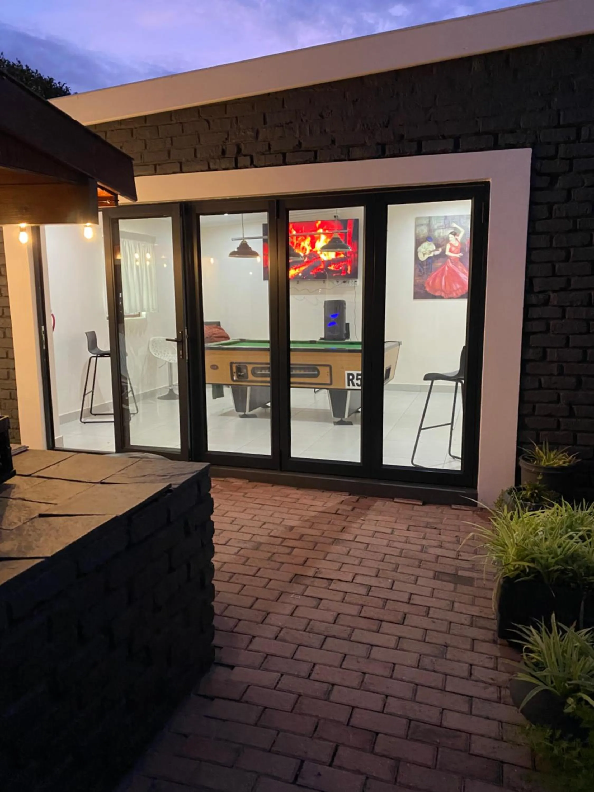 Game Room in 5 Third Avenue Guesthouse