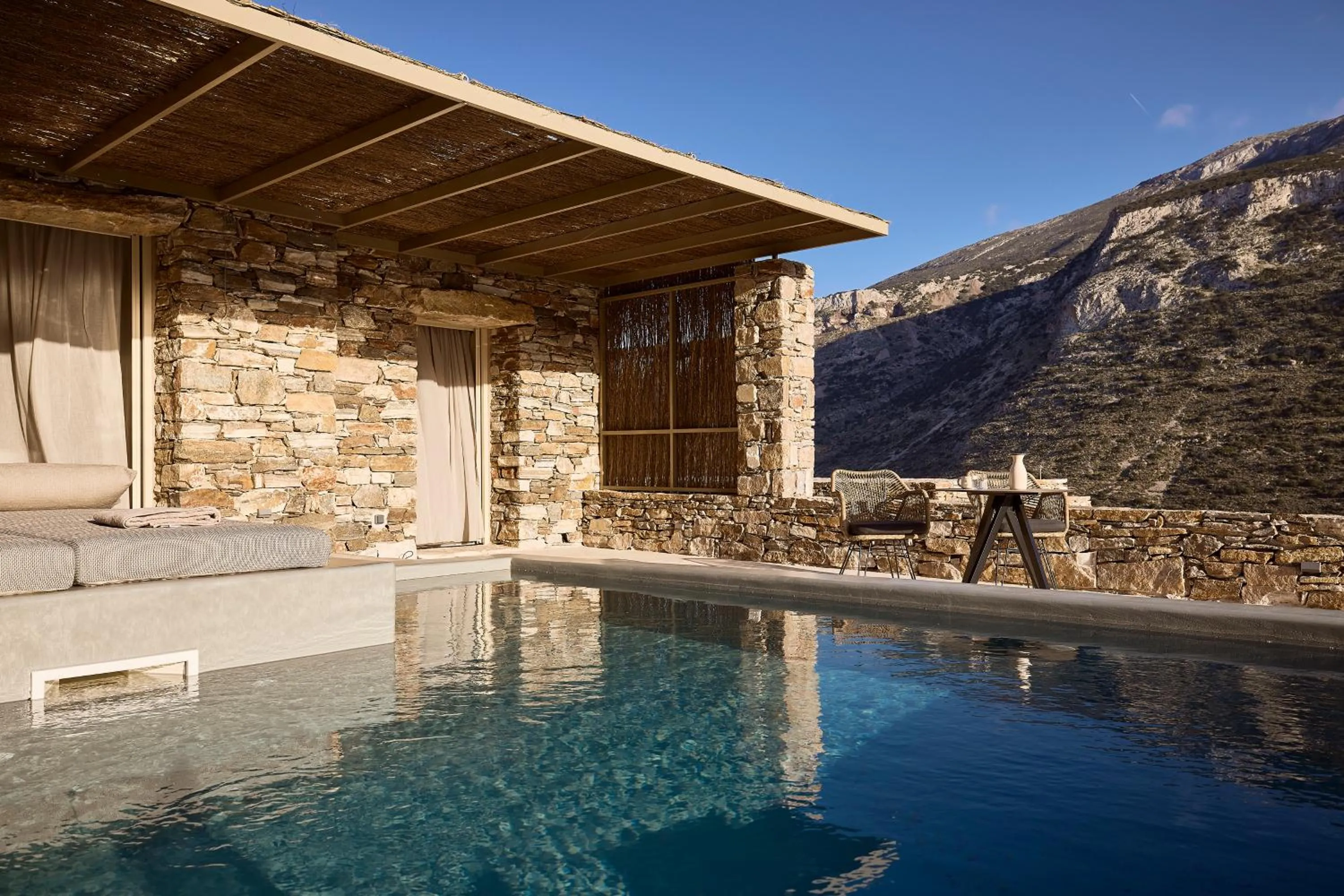 Swimming pool in Apsila Pool Suites