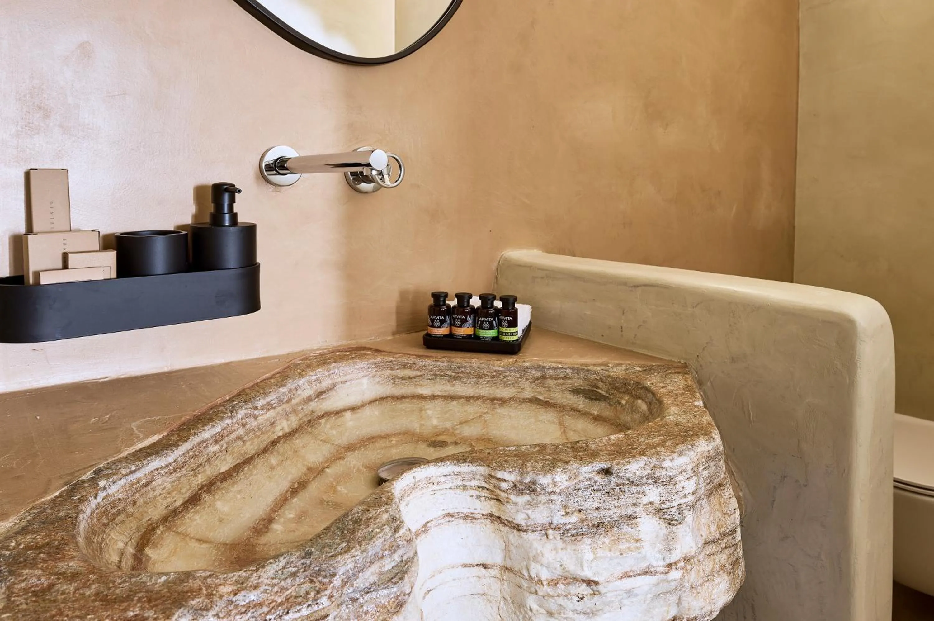 Bathroom in Apsila Pool Suites