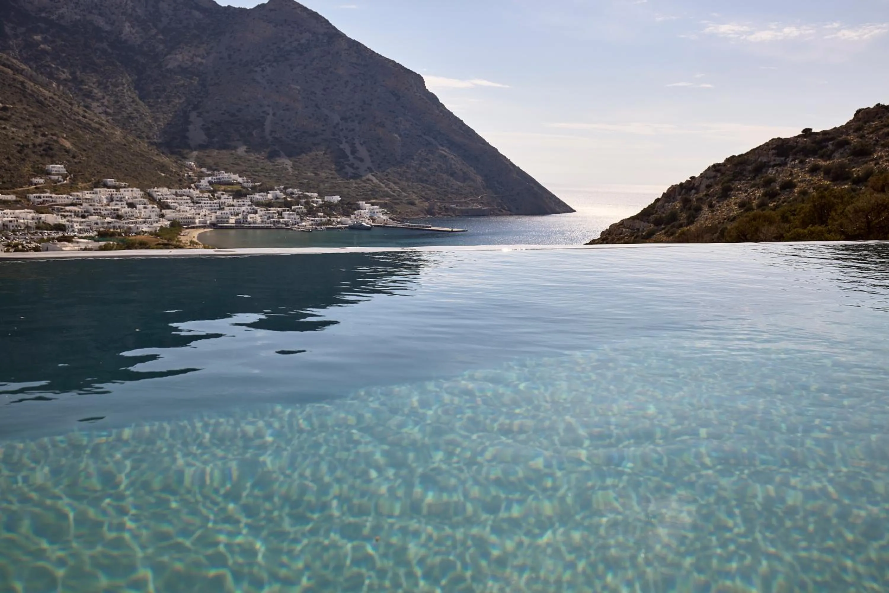 Sea view in Apsila Pool Suites
