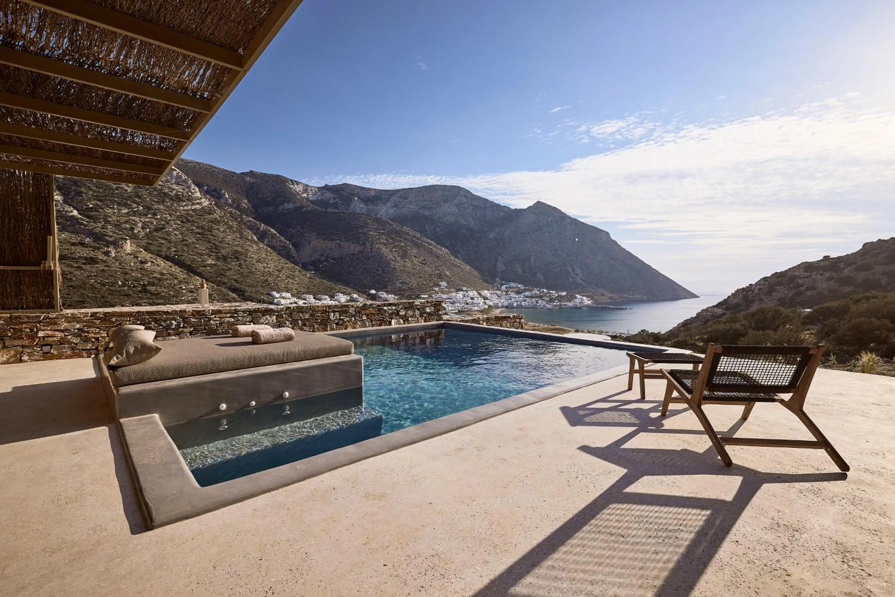 Swimming pool in Apsila Pool Suites