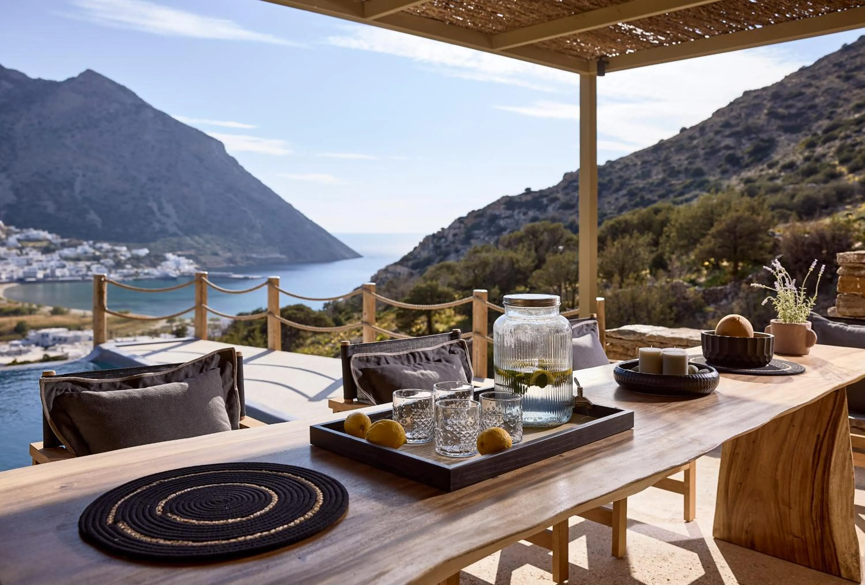 Food and drinks in Apsila Pool Suites