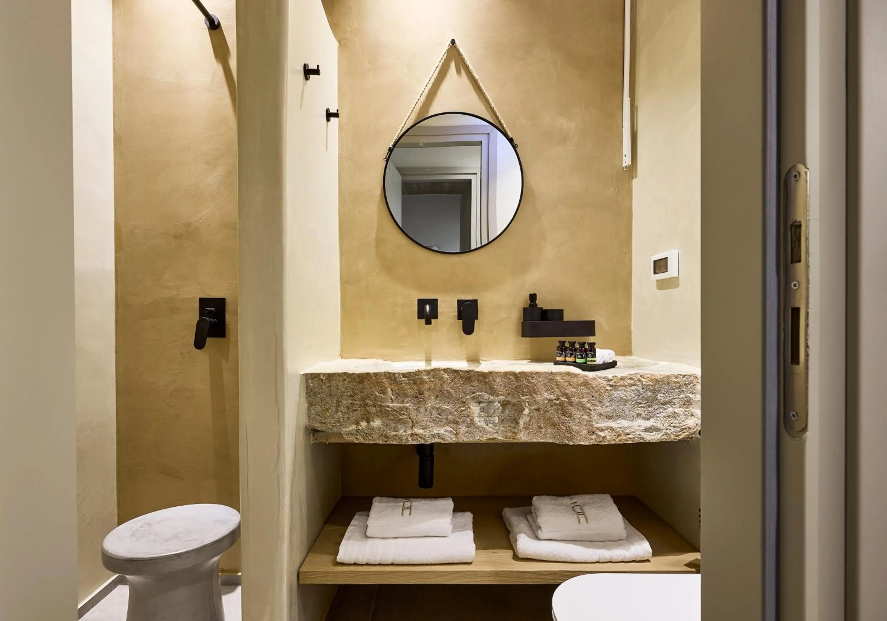 Bathroom in Apsila Pool Suites