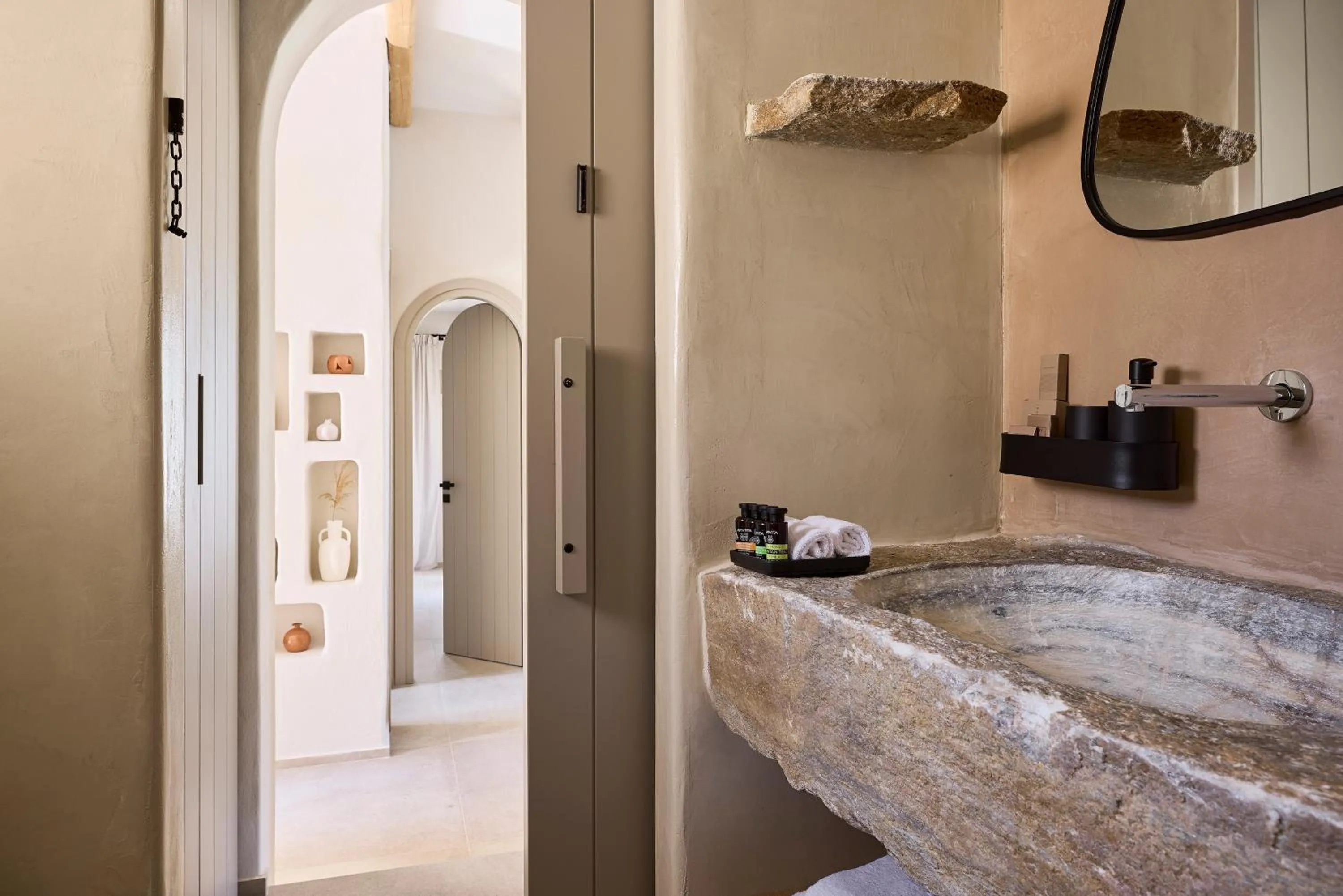 Bathroom in Apsila Pool Suites