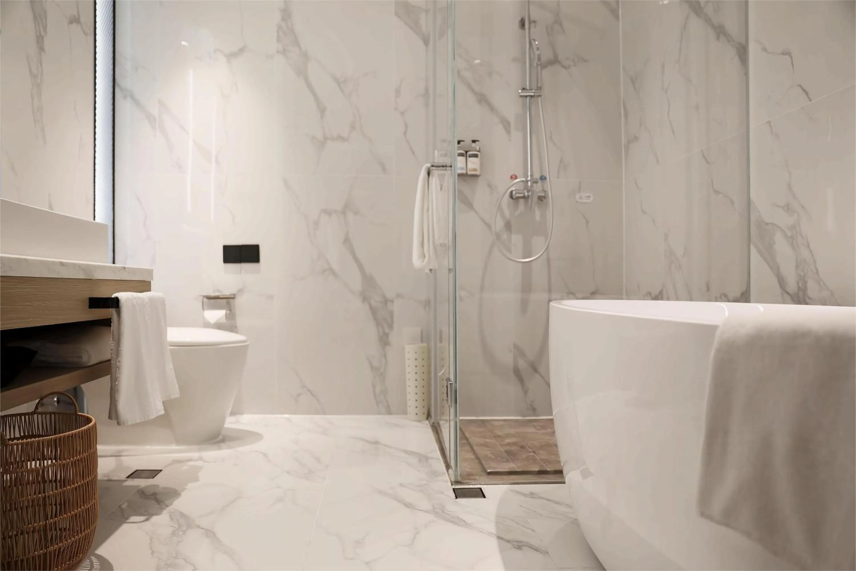 Bathroom in Holiday Inn Express Qingdao Northern West Coast by IHG