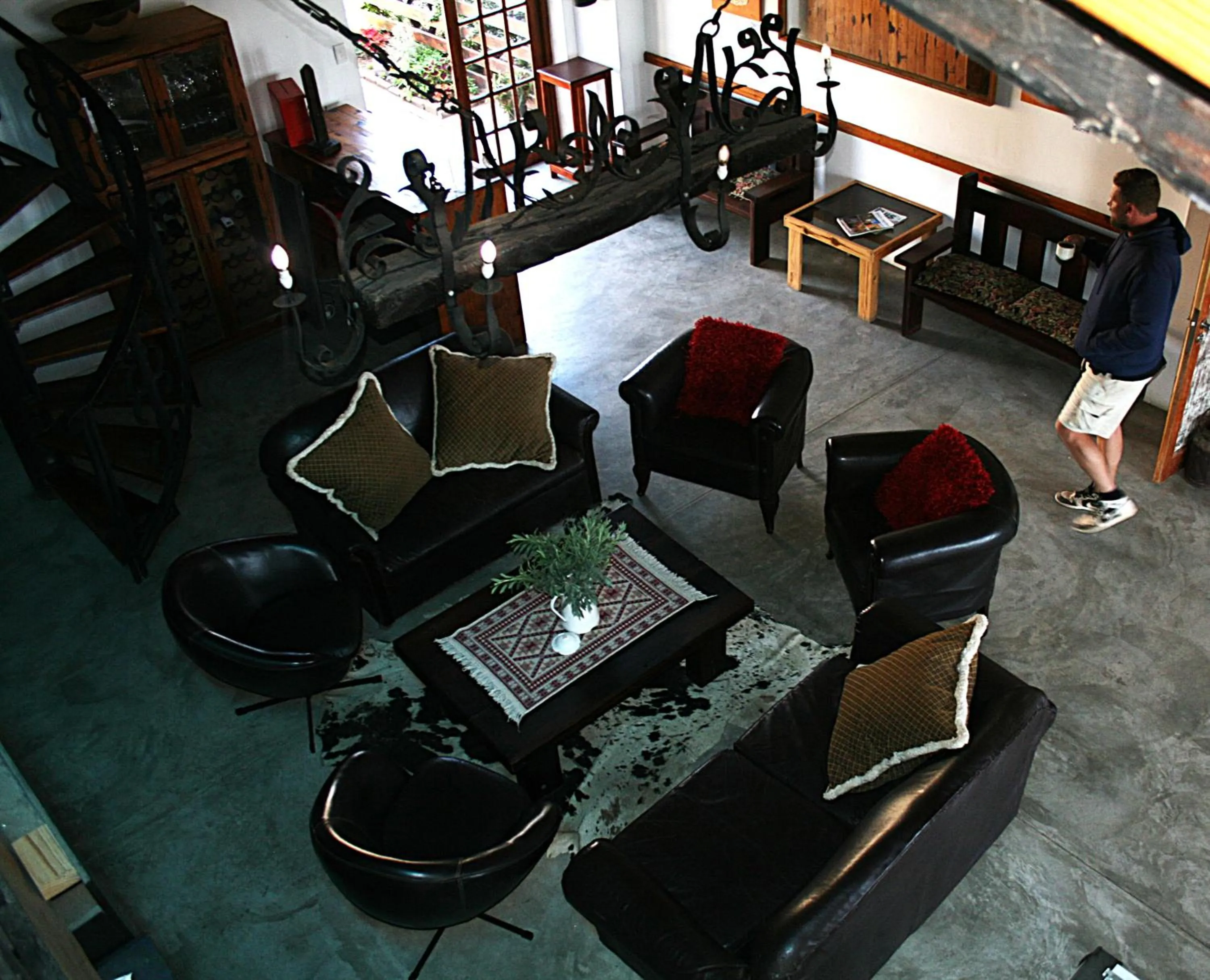 Living room in The Residence at Villa Wiese
