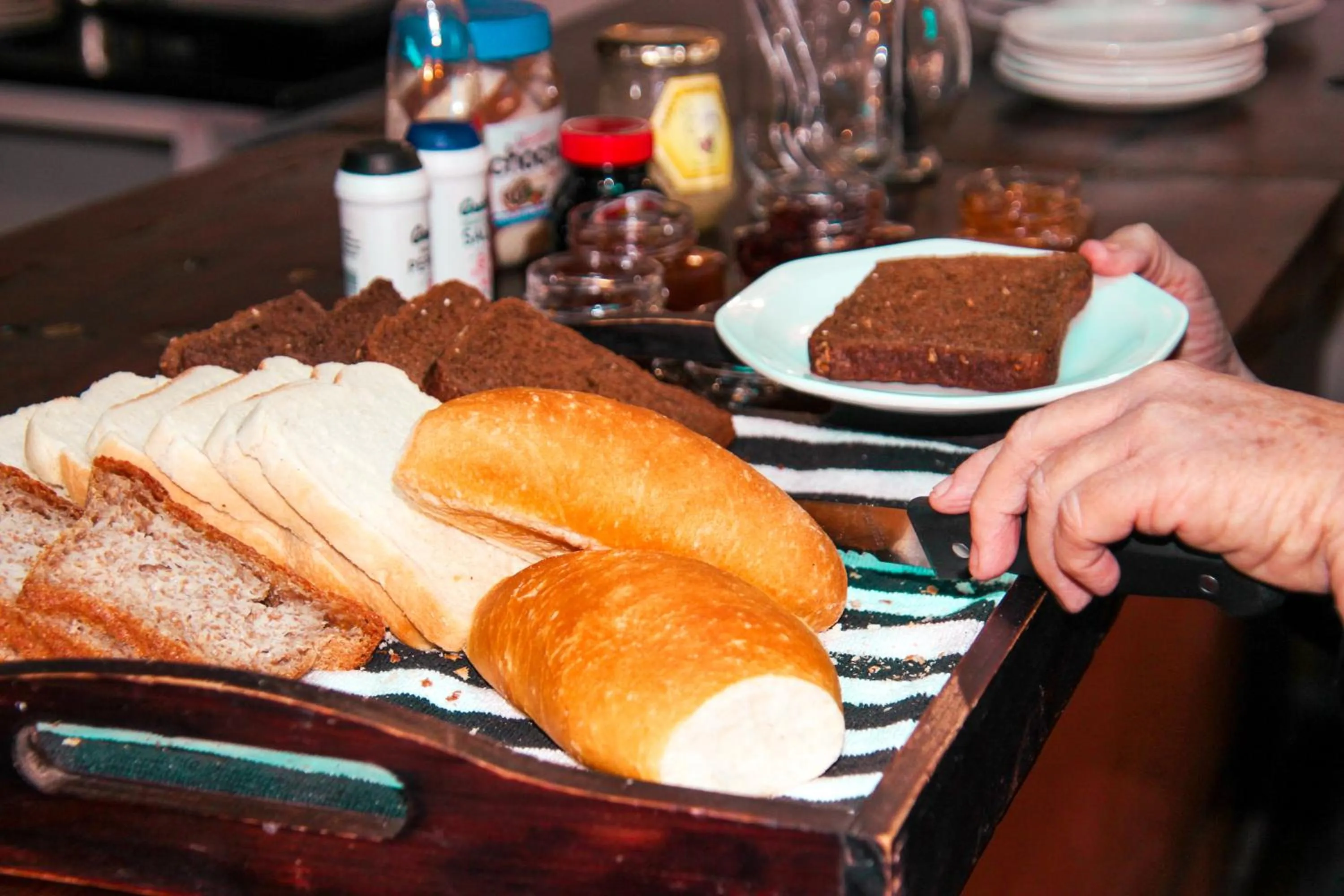 Breakfast in The Residence at Villa Wiese