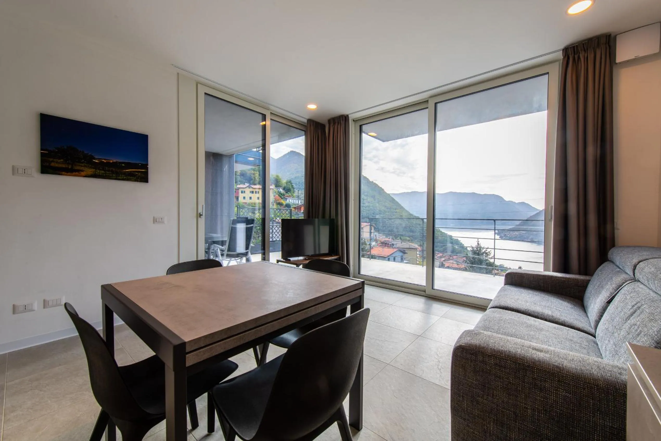 Living room in Art Vista Lake Como