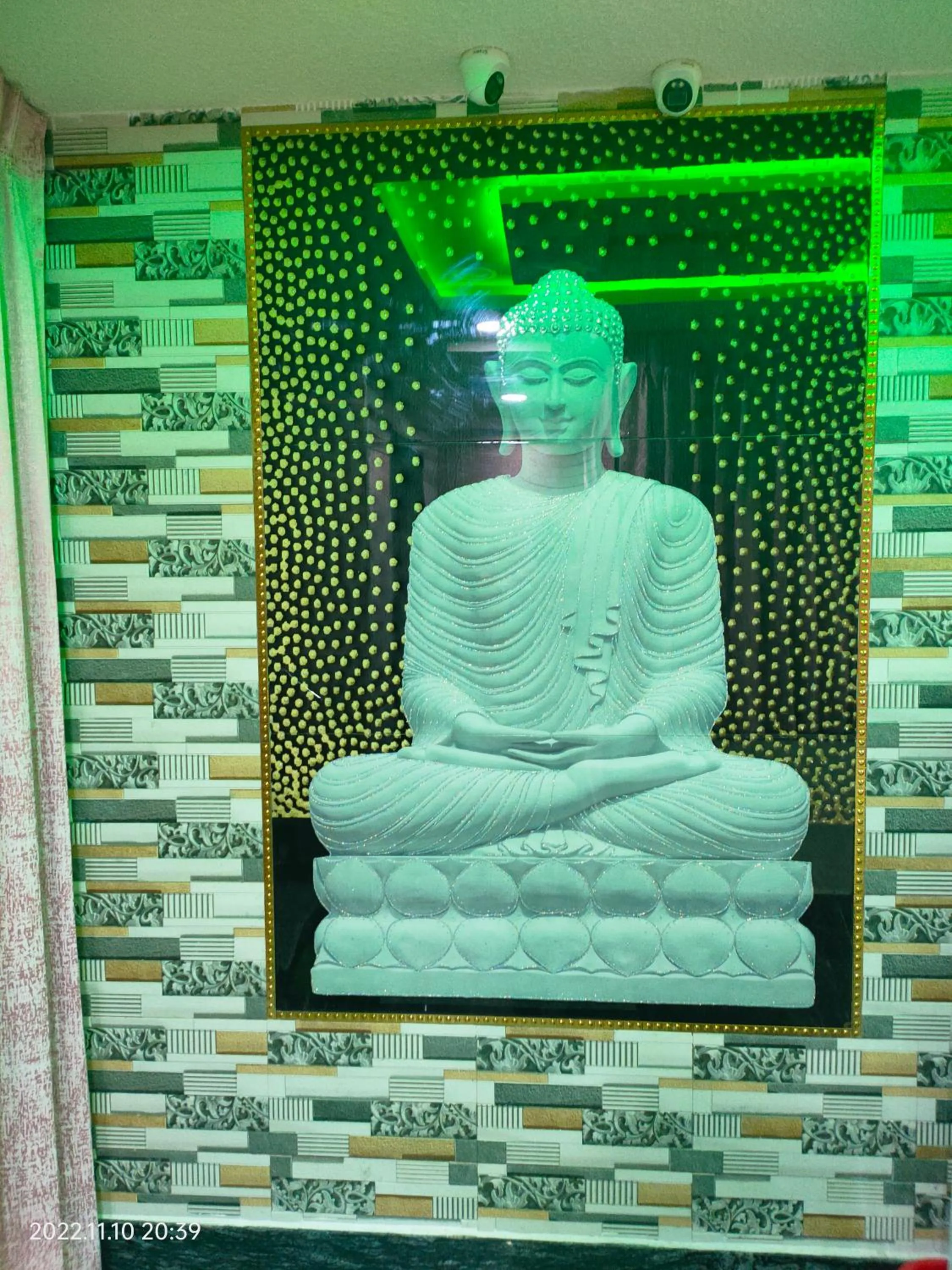 Decorative detail in Hotel New Maruthi Inn, LB Nagar