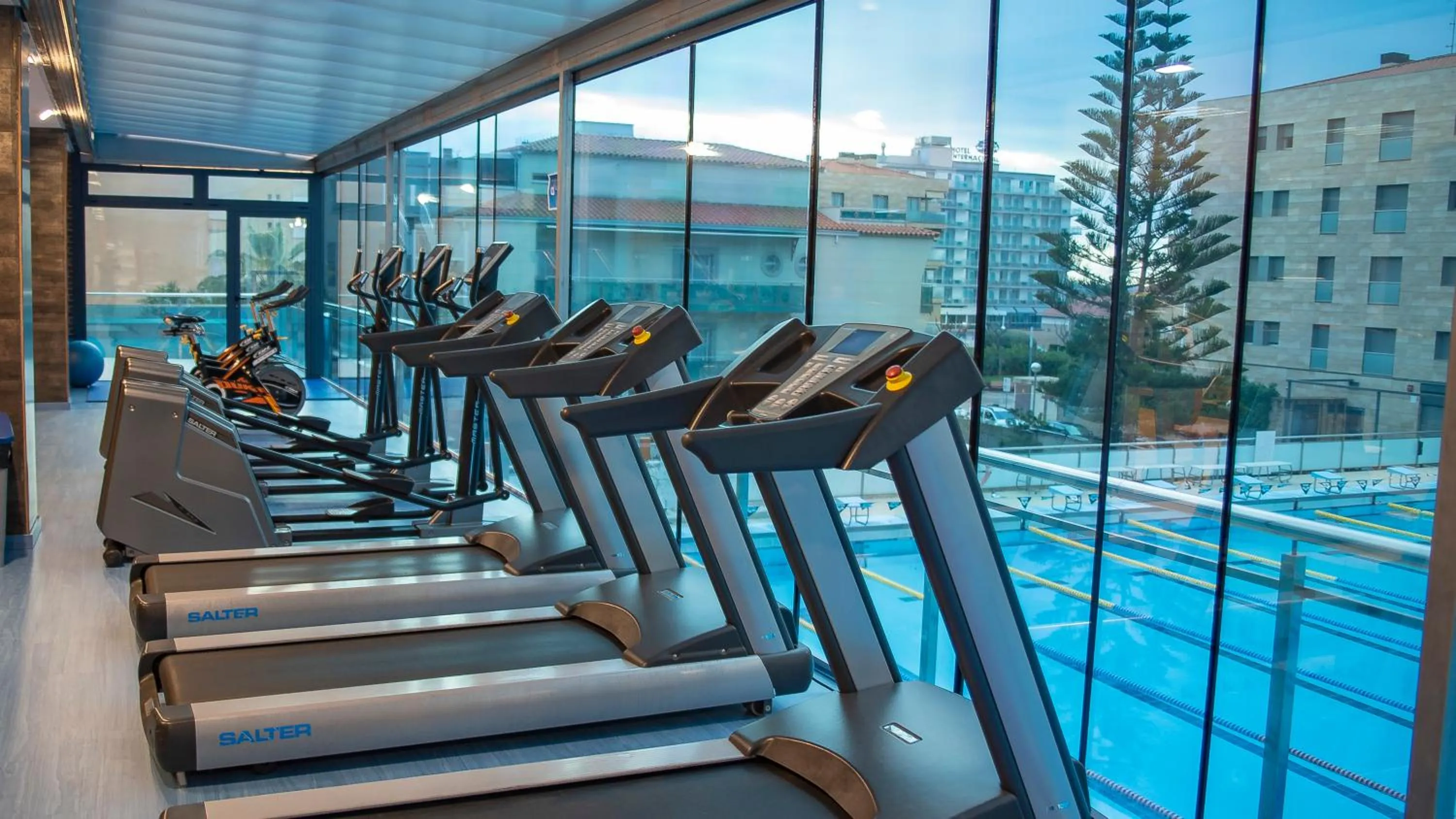 Fitness centre/facilities in Sant Jordi Boutique Hotel