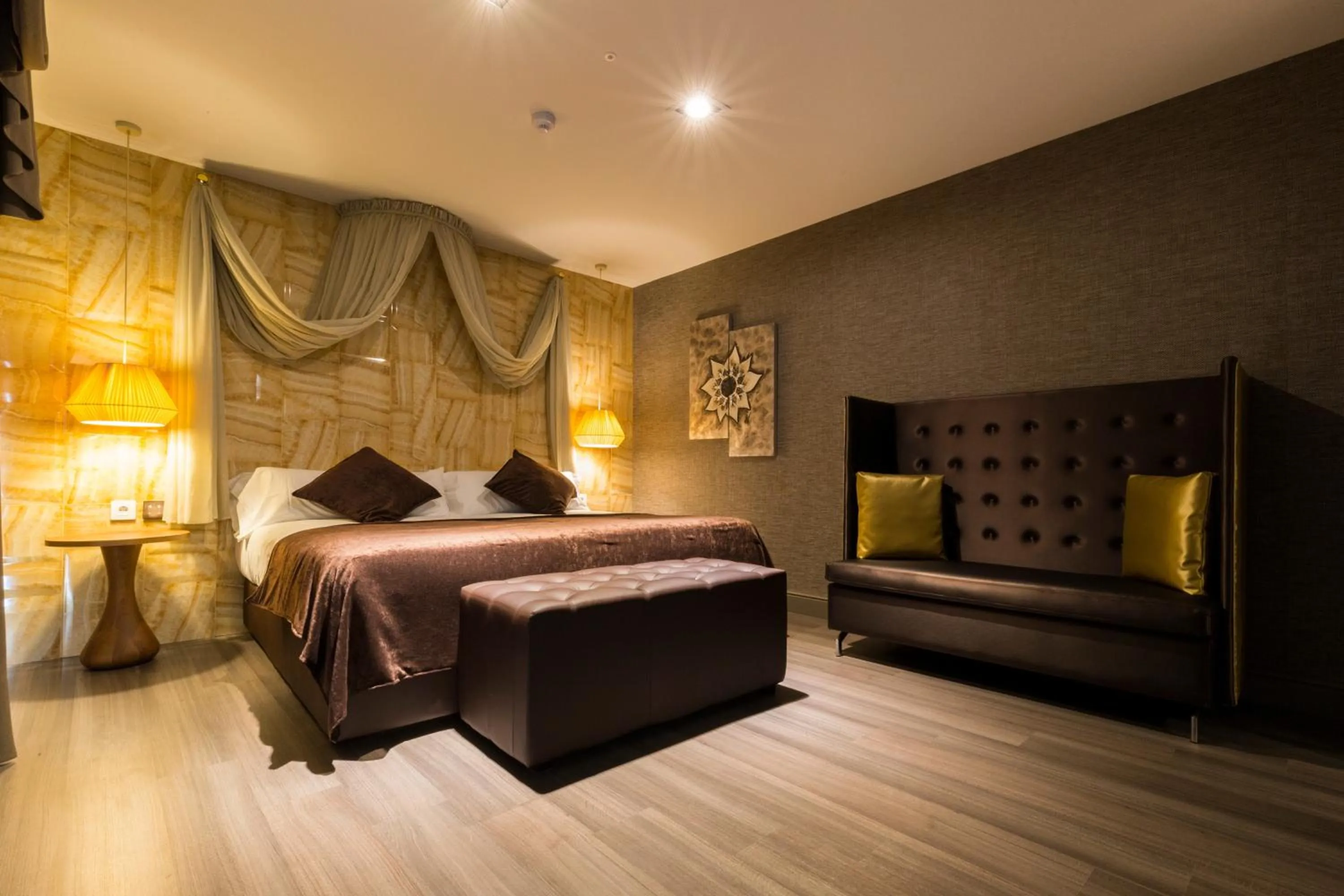 Bed in Sant Jordi Boutique Hotel