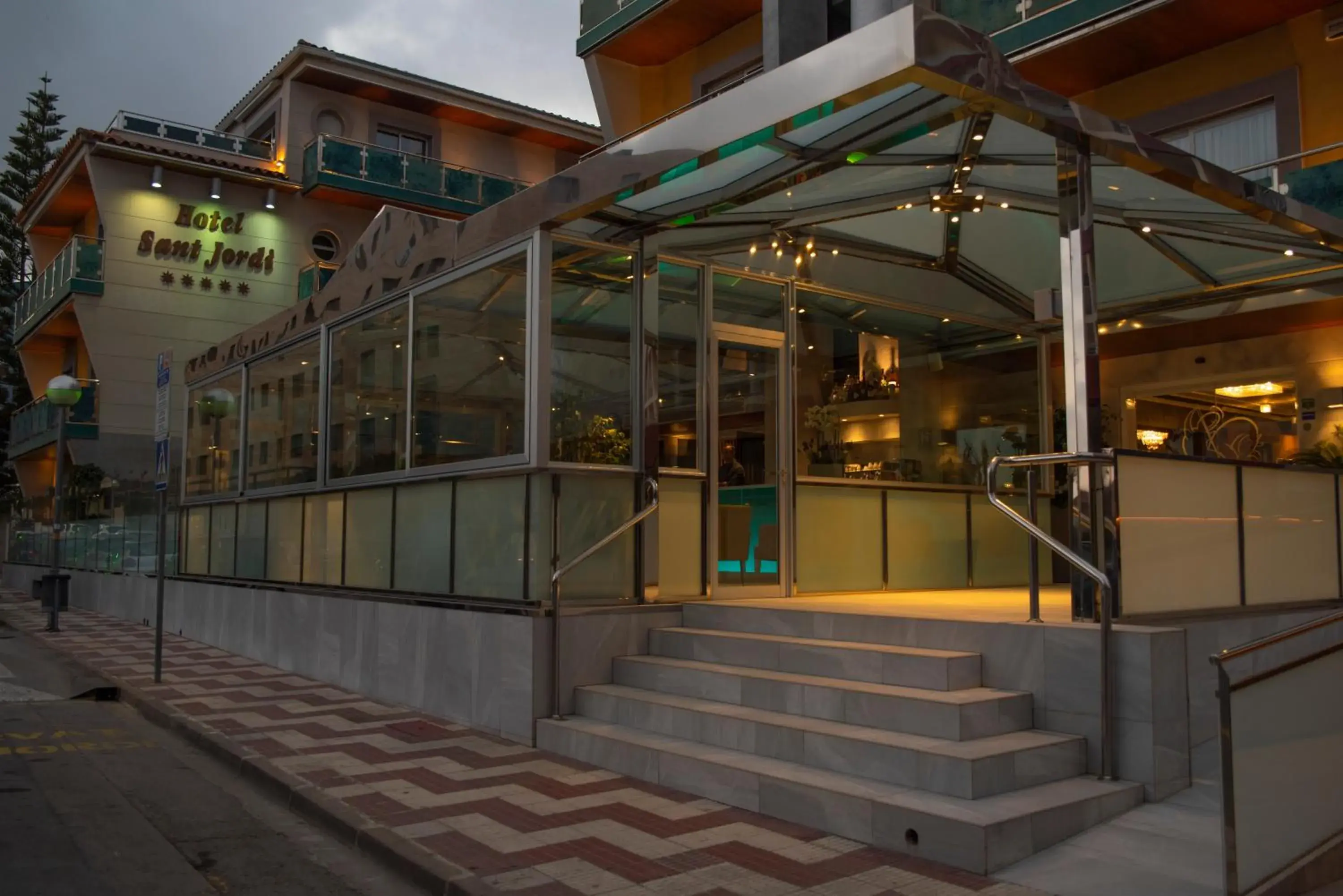 Facade/entrance in Sant Jordi Boutique Hotel Facade/entrance in Sant Jordi Boutique Hotel