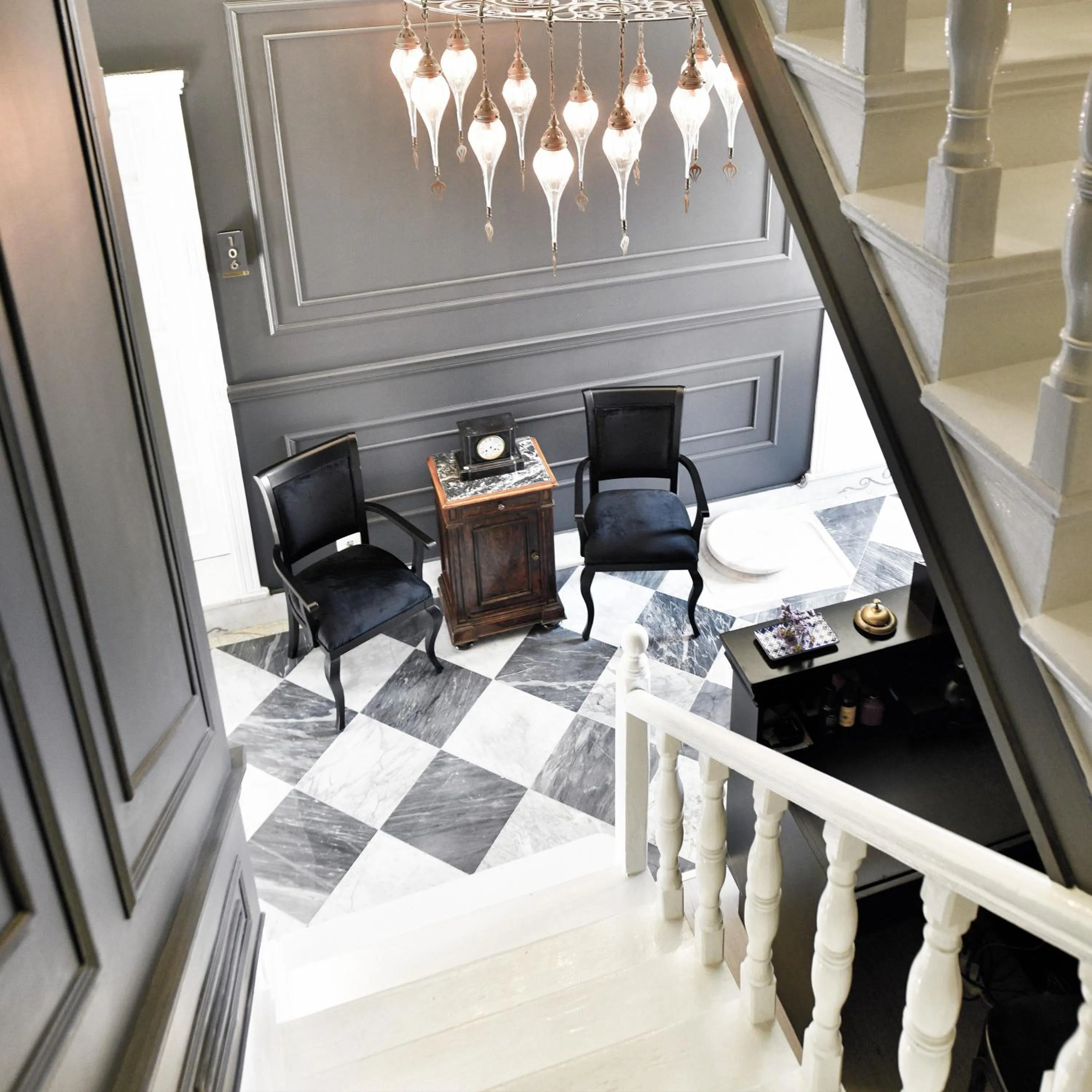 Lobby or reception in Siyah Lale Cunda 1841