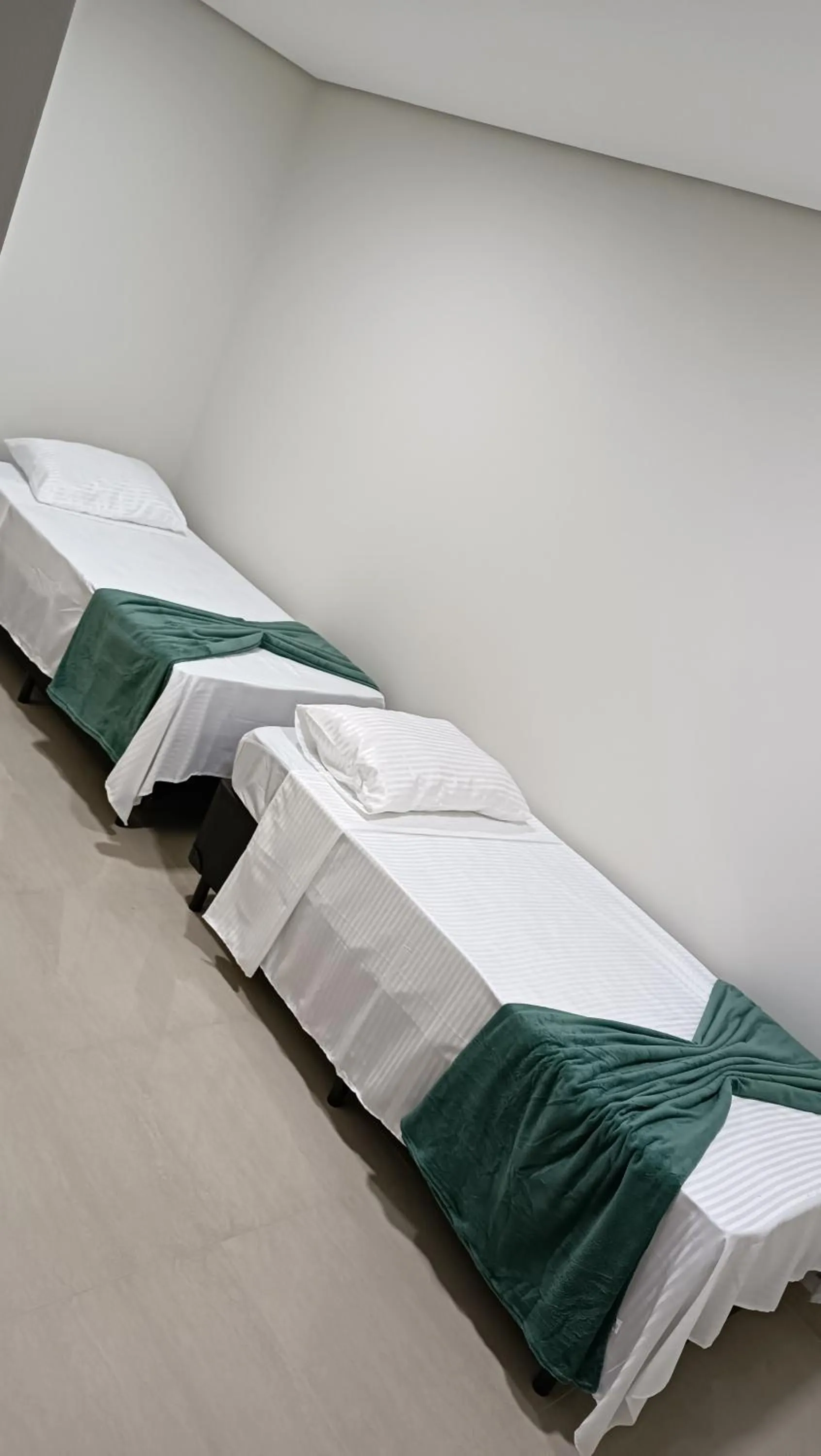 Bed in Hotel Cristalina