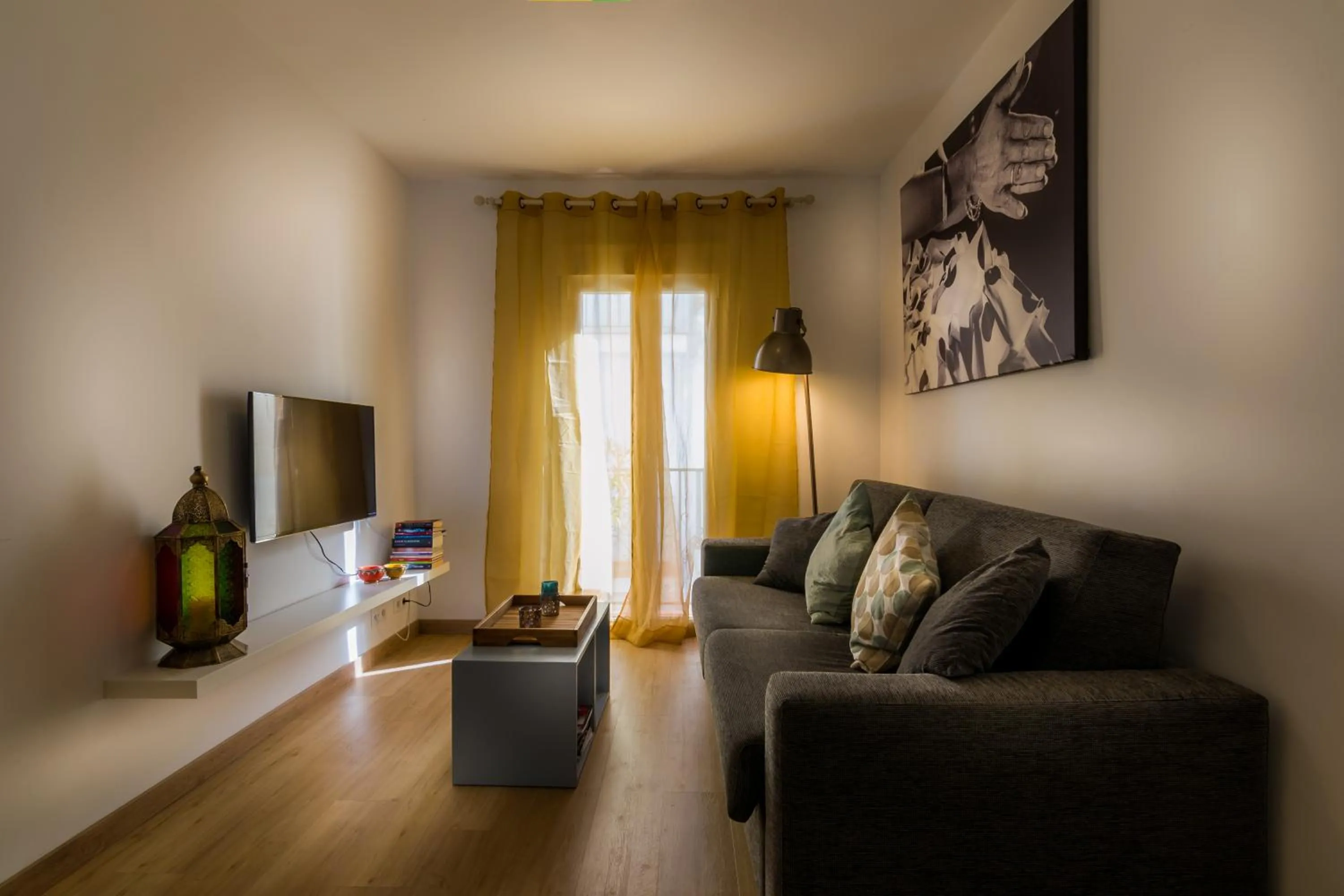 Communal lounge/ TV room in Boutique Hotel La Posada del Angel Ojén