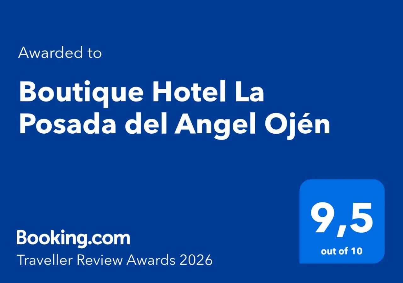 Certificate/Award in Boutique Hotel La Posada del Angel Ojén
