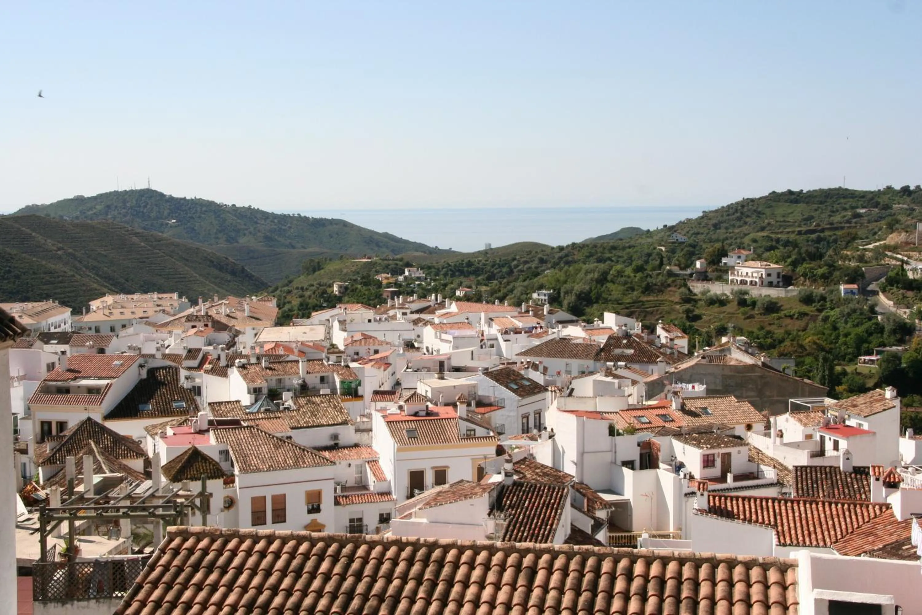 Bird's eye view in Boutique Hotel La Posada del Angel Ojén