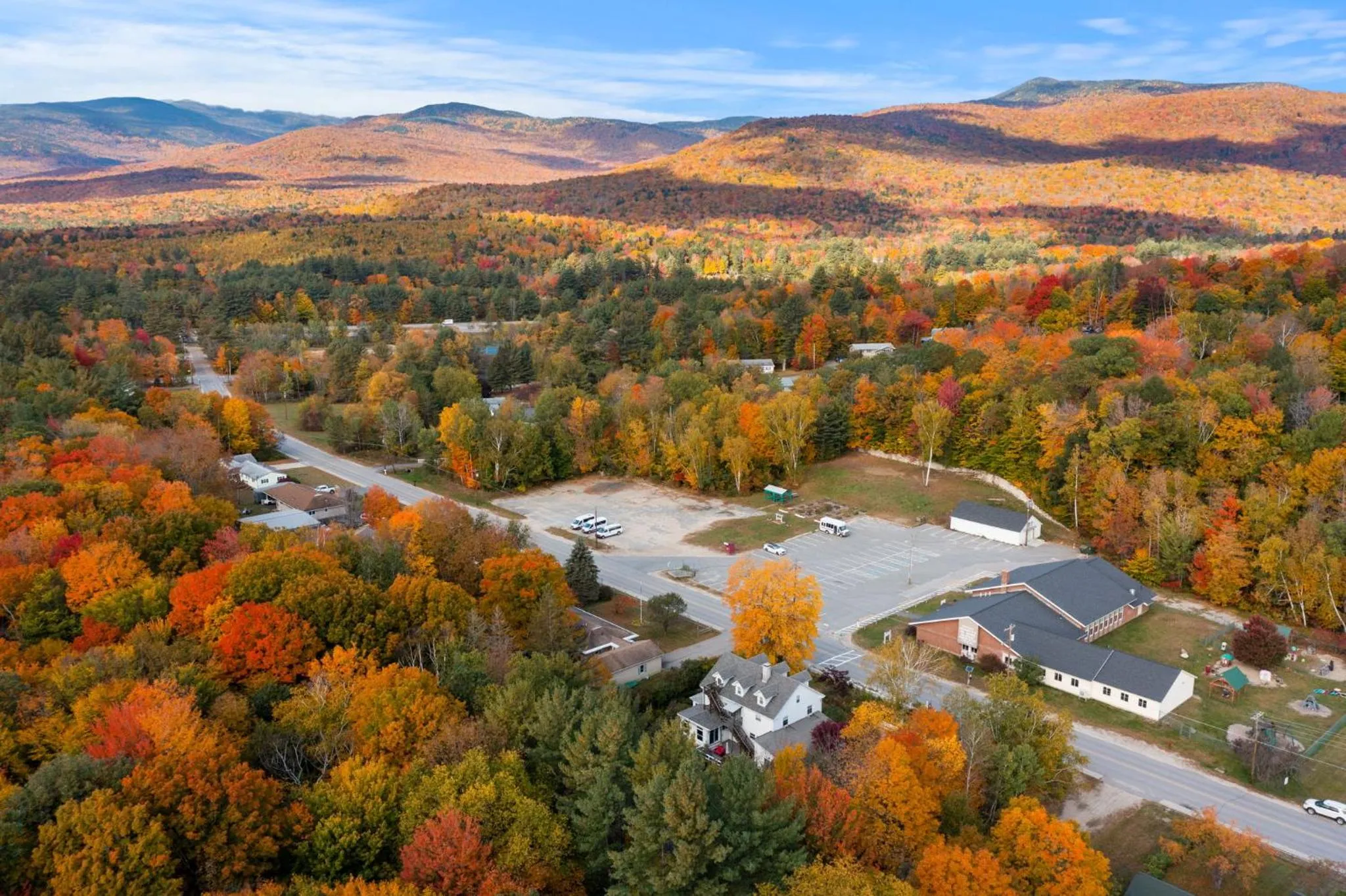 Bird's eye view in Launchpoint Lodge