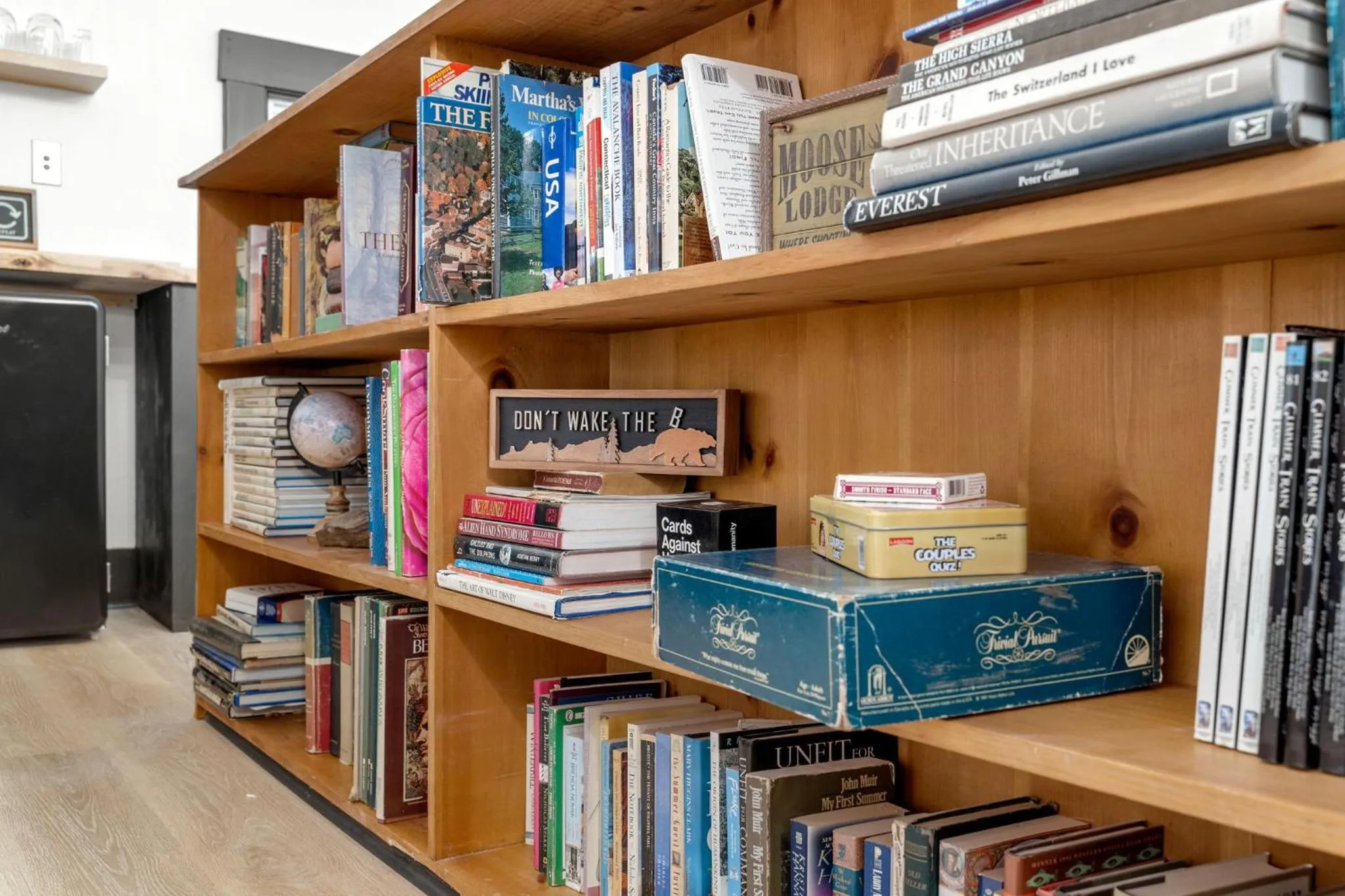 Library in Launchpoint Lodge