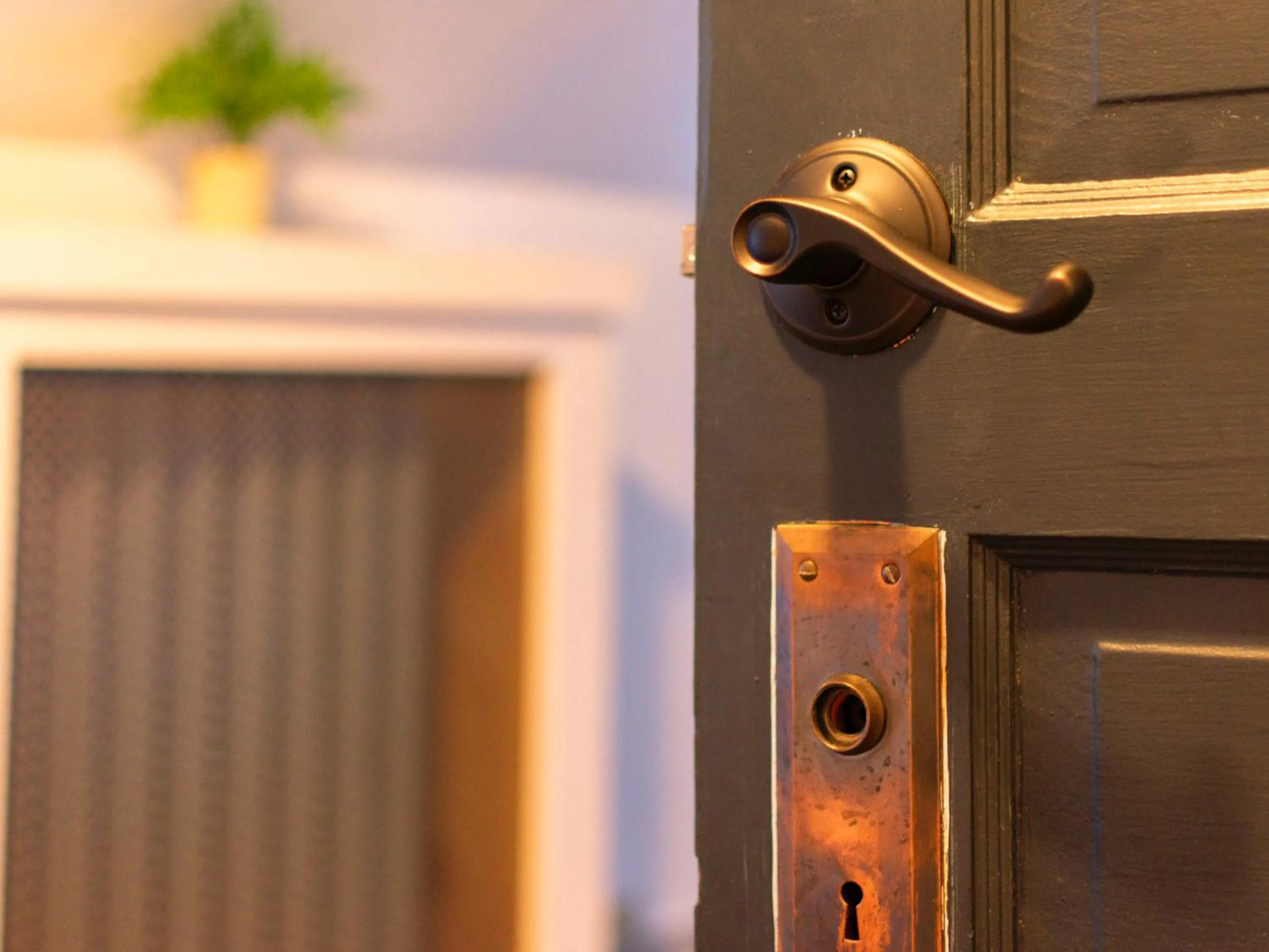 Bedroom in Launchpoint Lodge