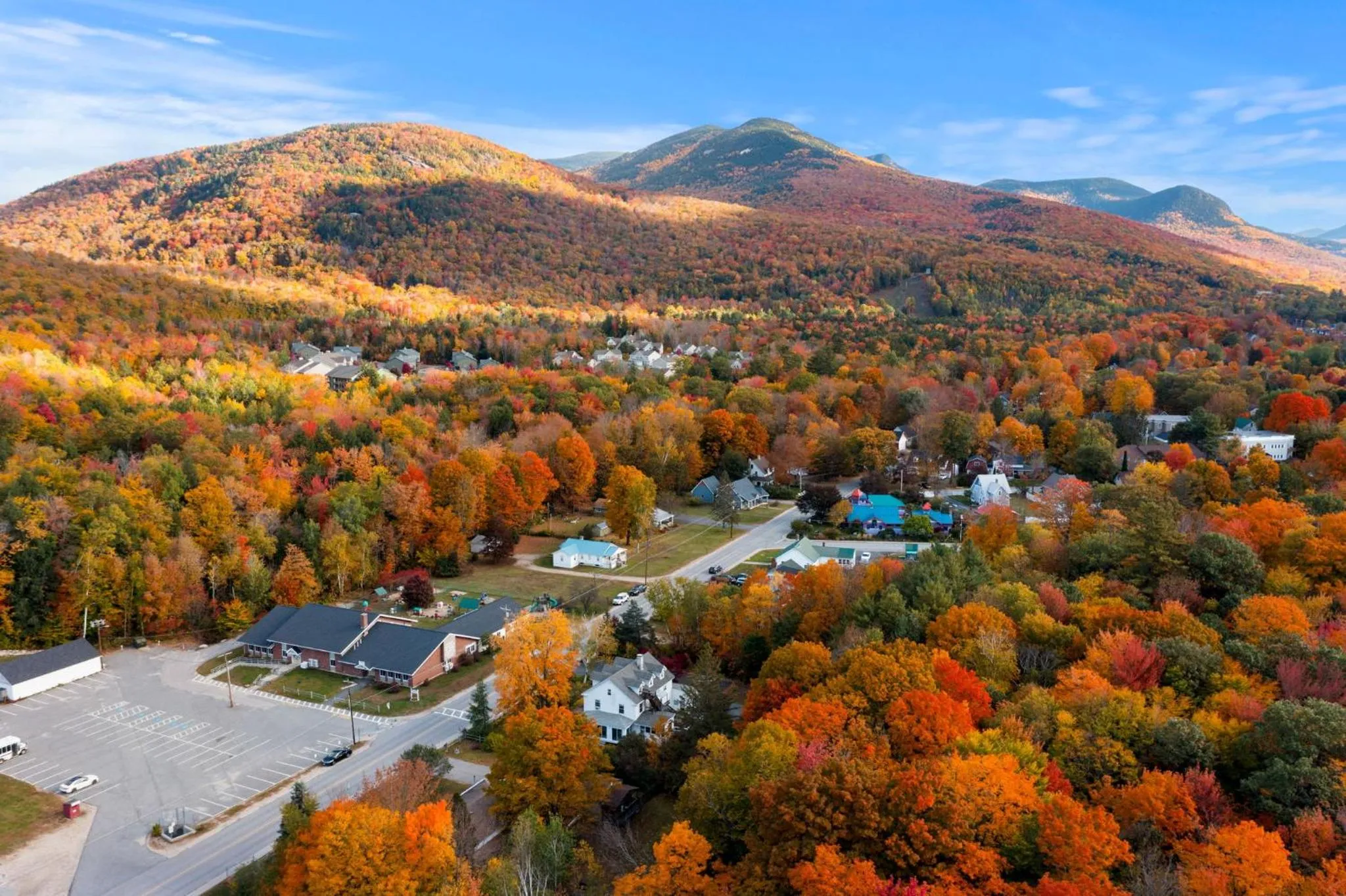 Bird's eye view in Launchpoint Lodge