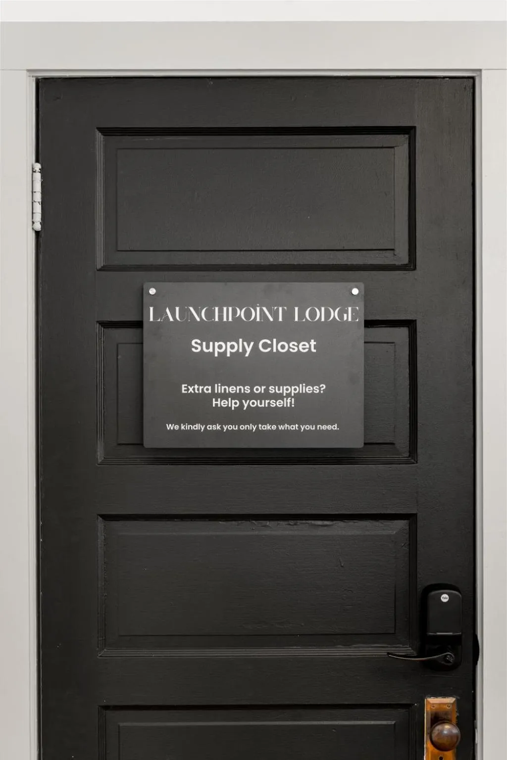 storage in Launchpoint Lodge