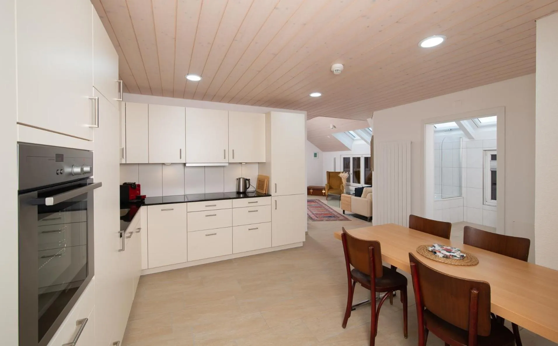 Kitchen or kitchenette in Hotel Ochsen Rapperswil/BE