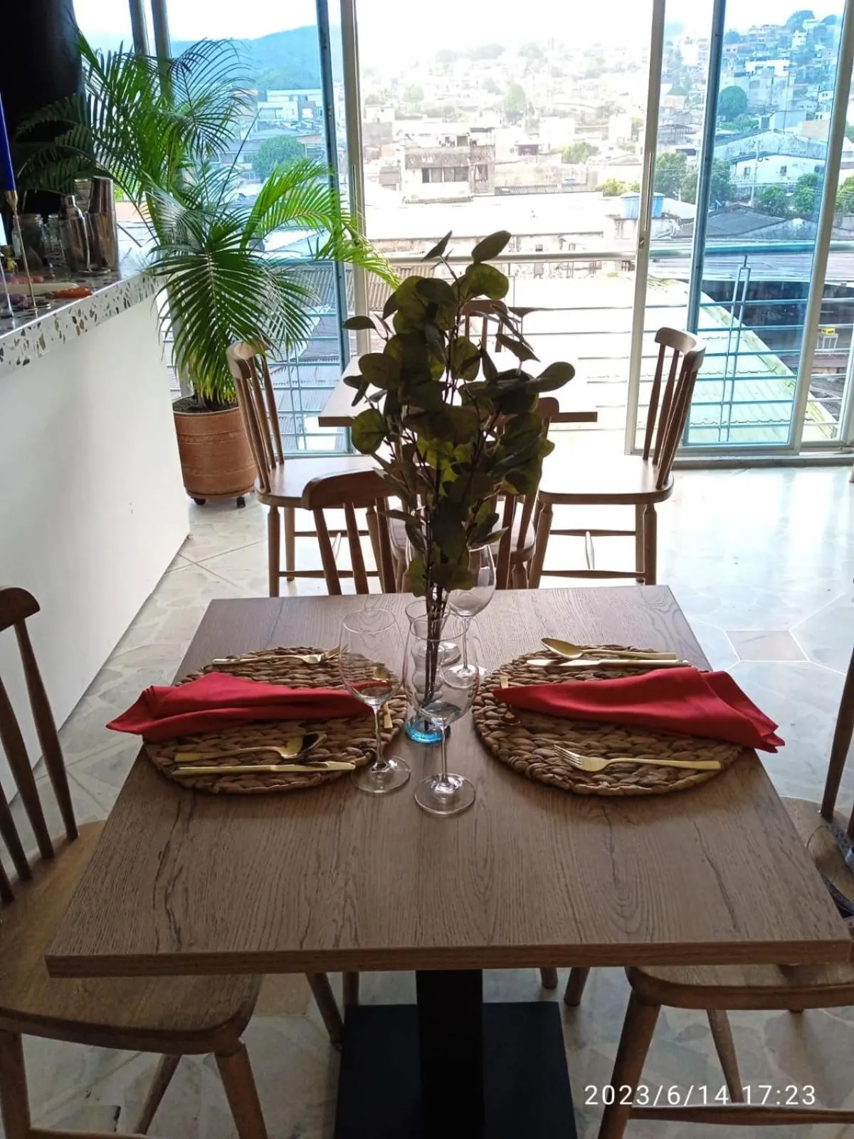 Balcony/Terrace in Hotel Kamani Florencia