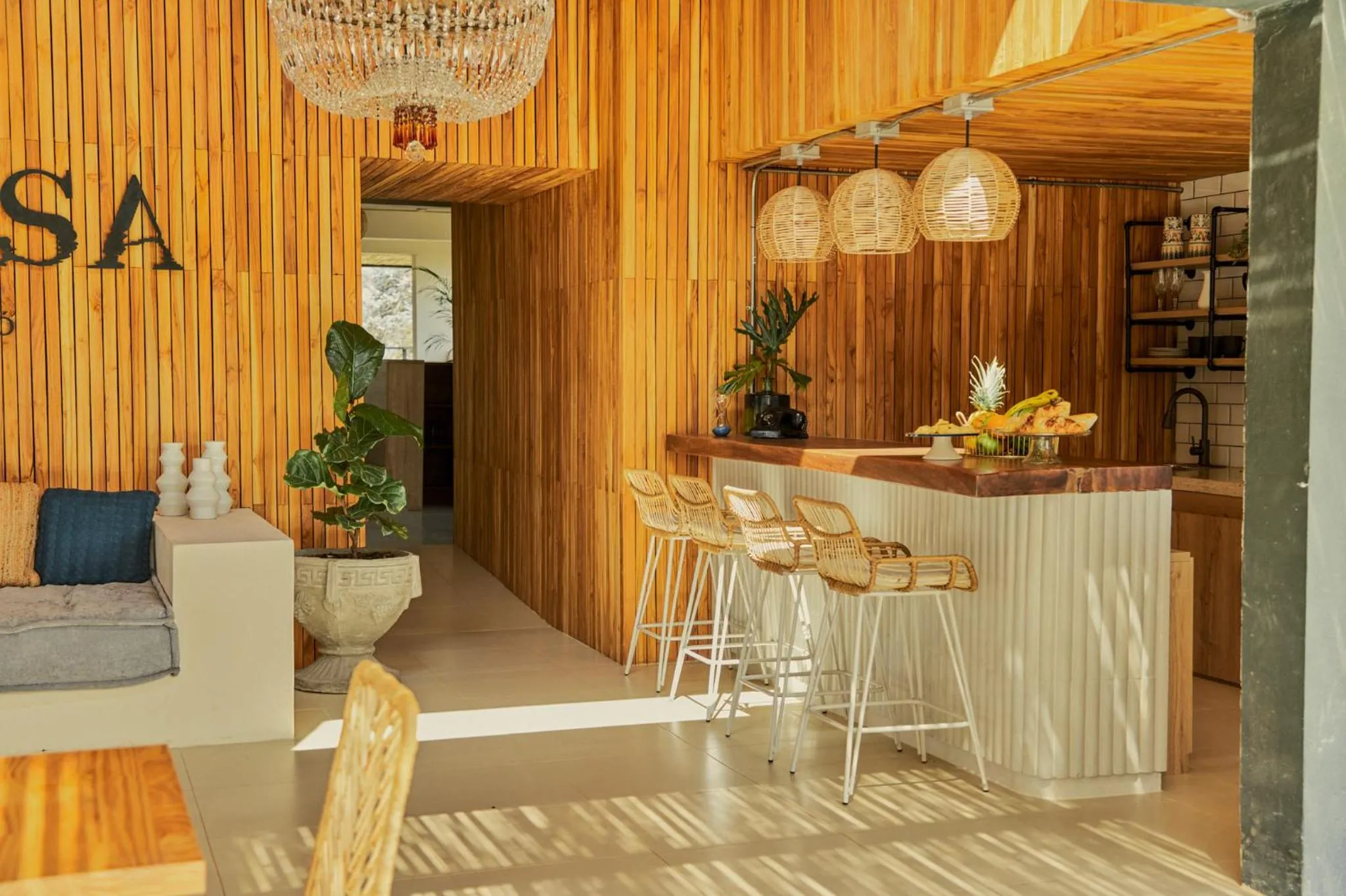 Lobby or reception in La Pausa Hotelbistro