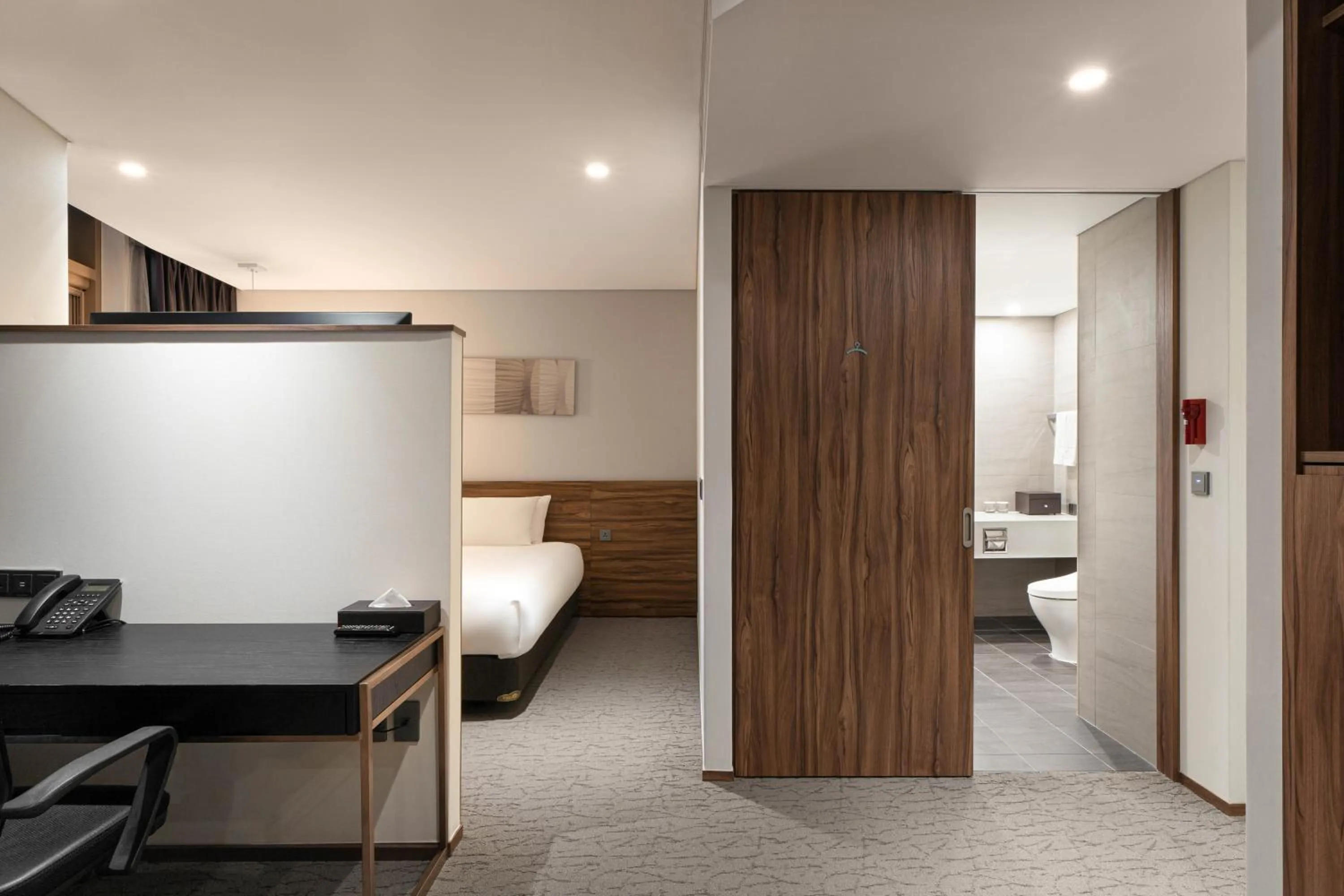 Bedroom, Bed in Staz Hotel Ulsan