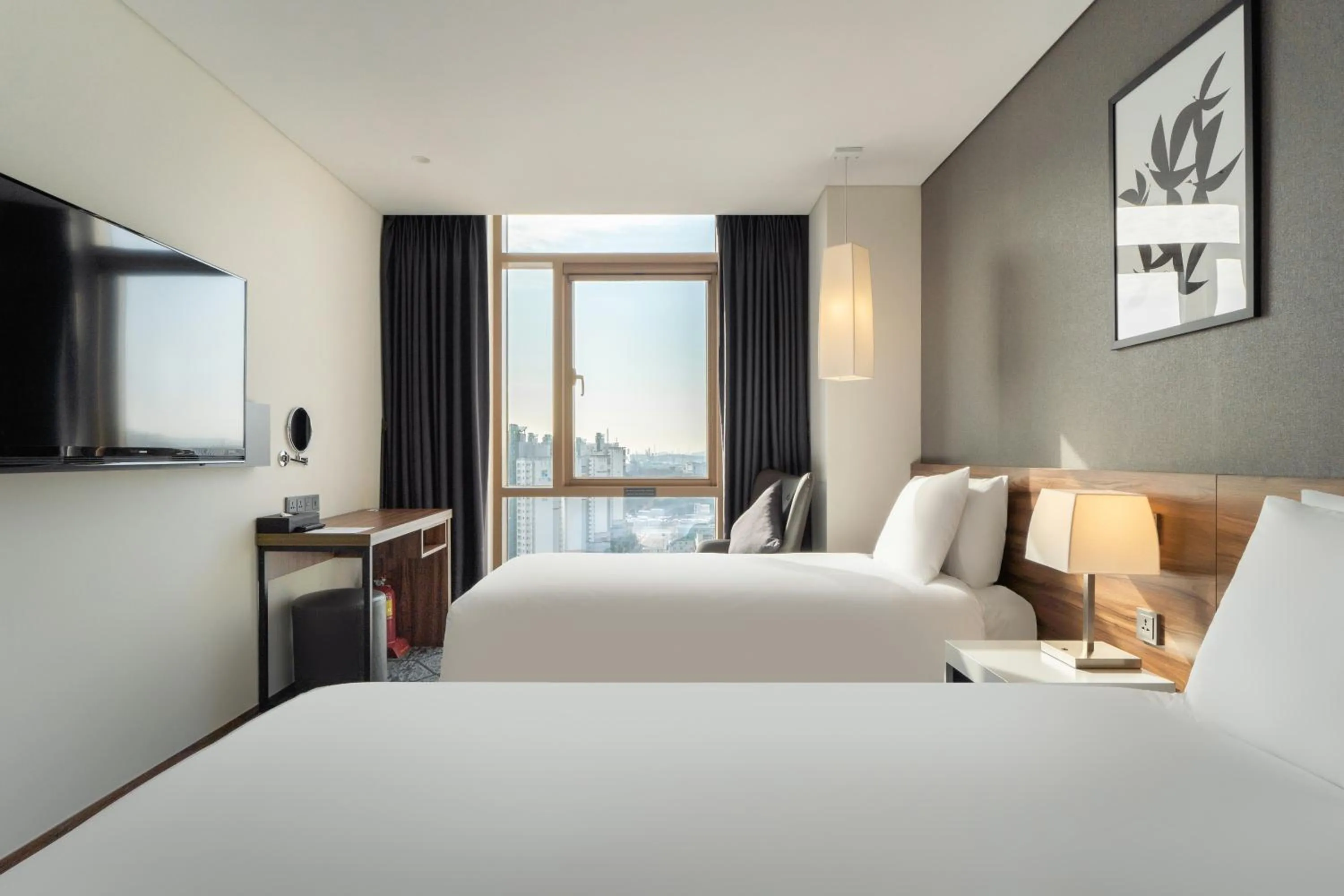 Bedroom, Bed in Staz Hotel Ulsan