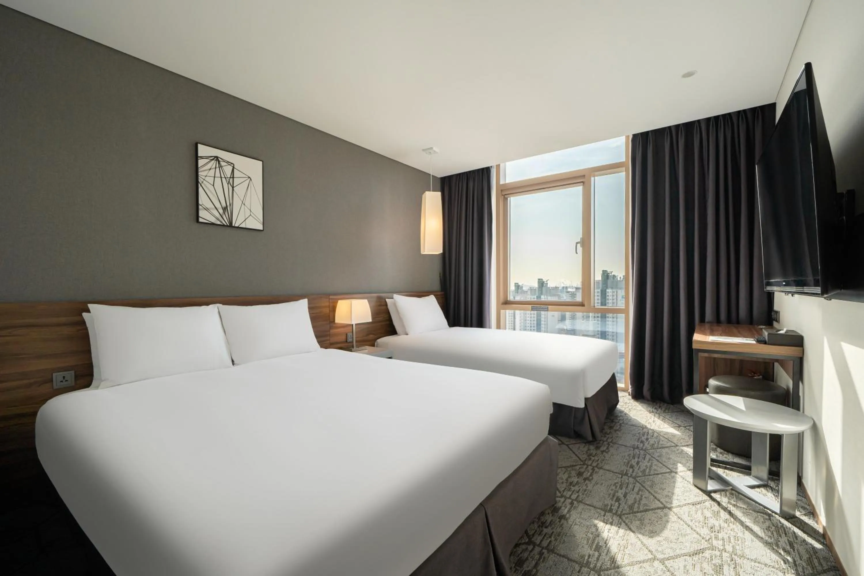 Bed in Staz Hotel Ulsan